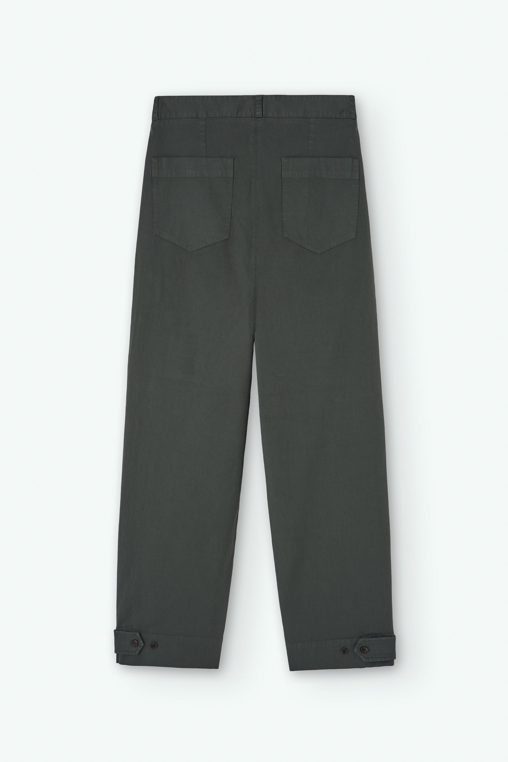 Ankle-Detail Pants