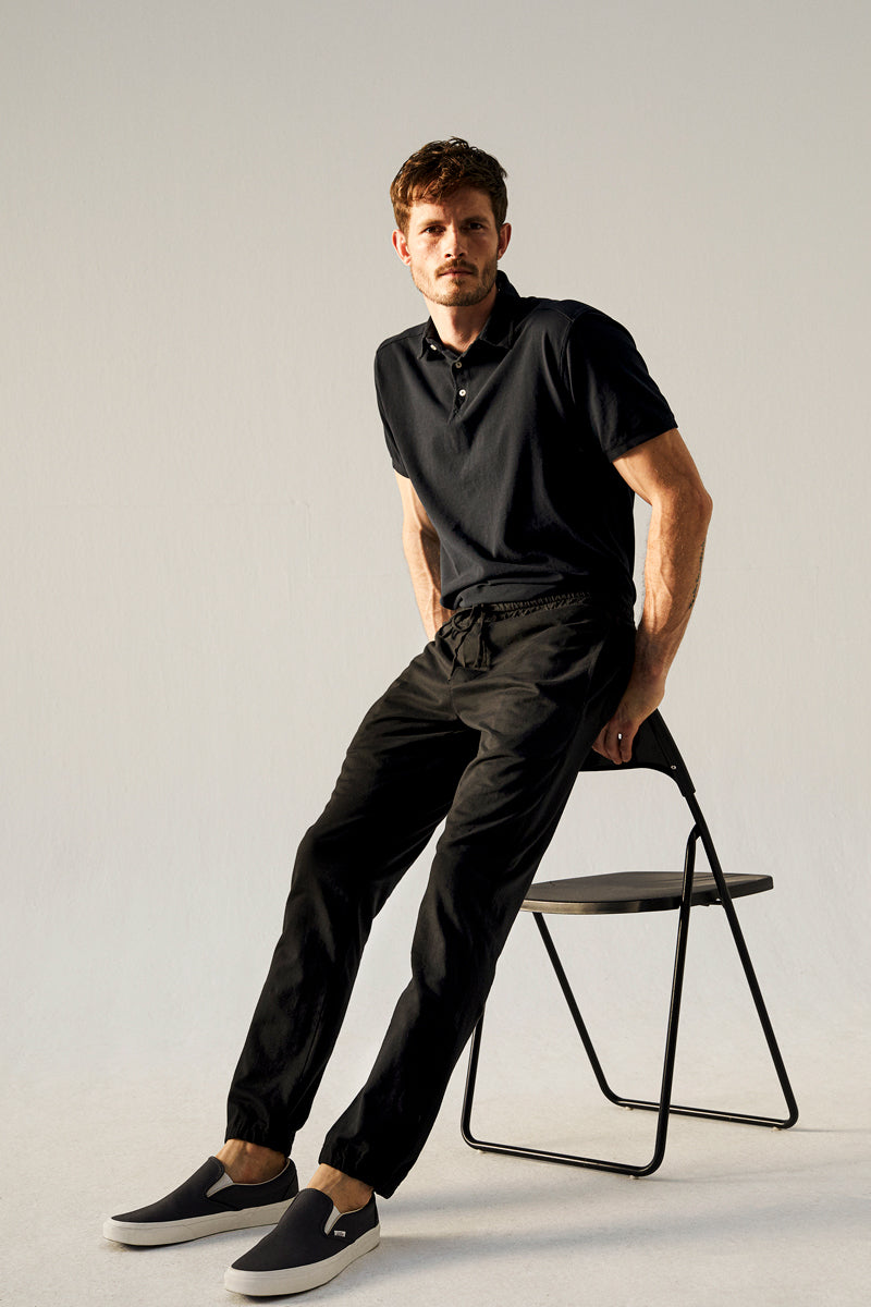 Pantalón de felpa de algodón con strech