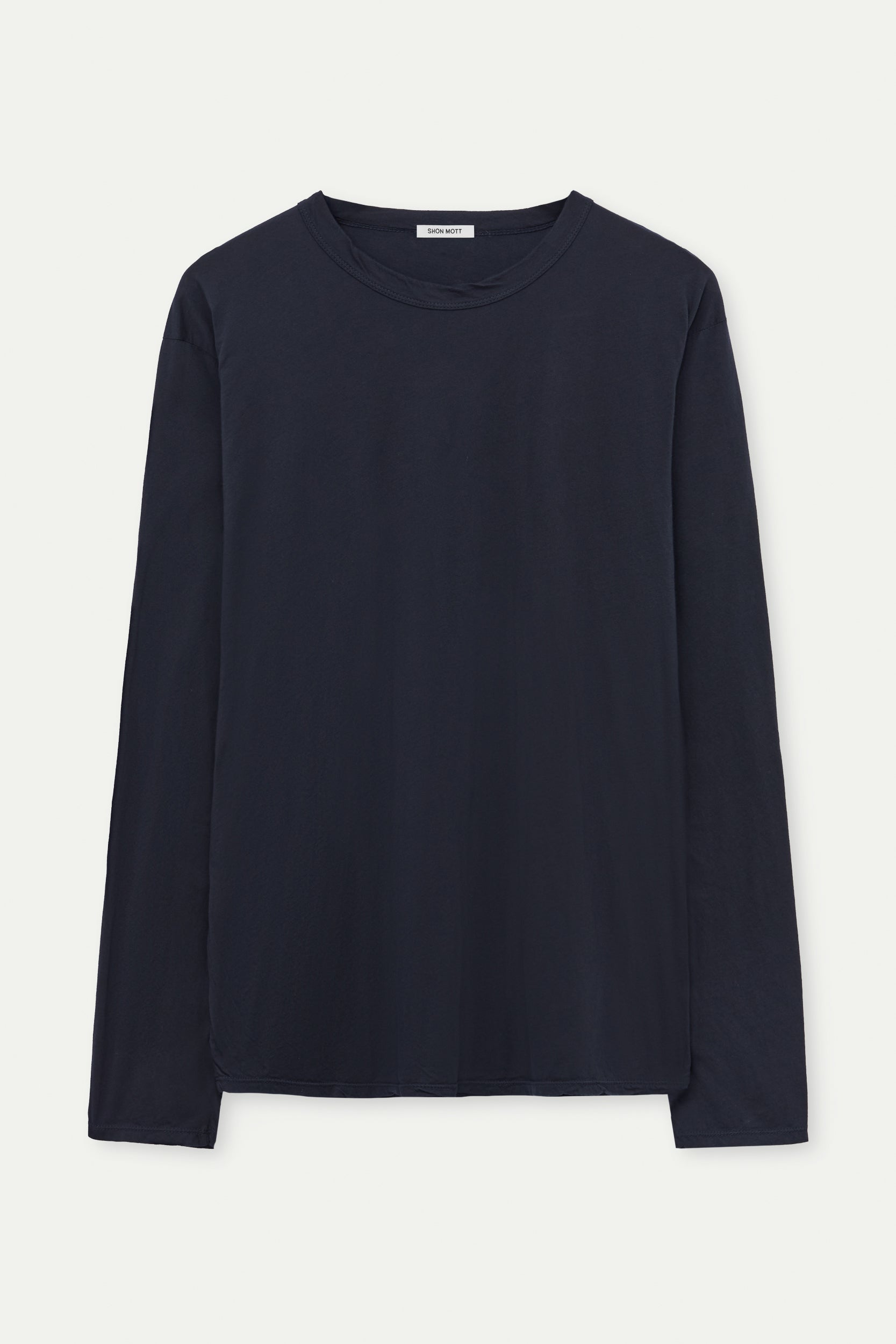 Cotton T-shirt with long sleeves