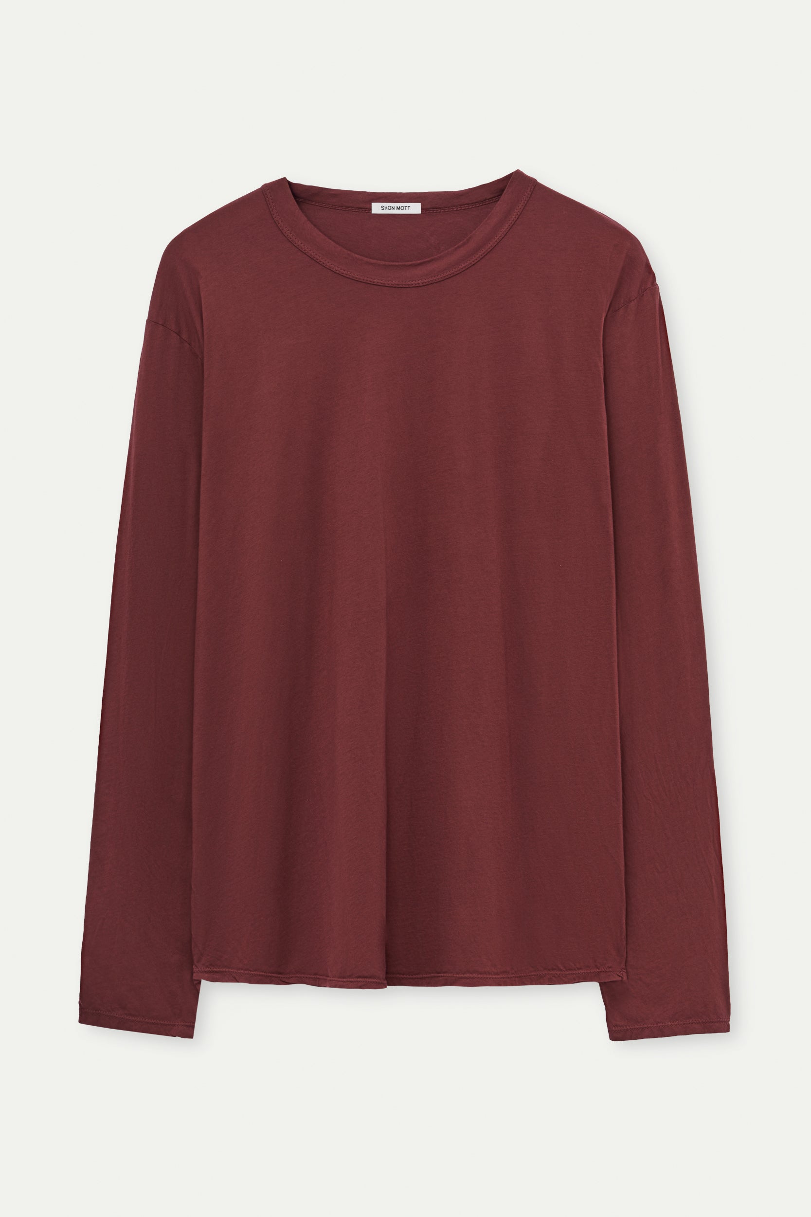 Cotton T-shirt with long sleeves