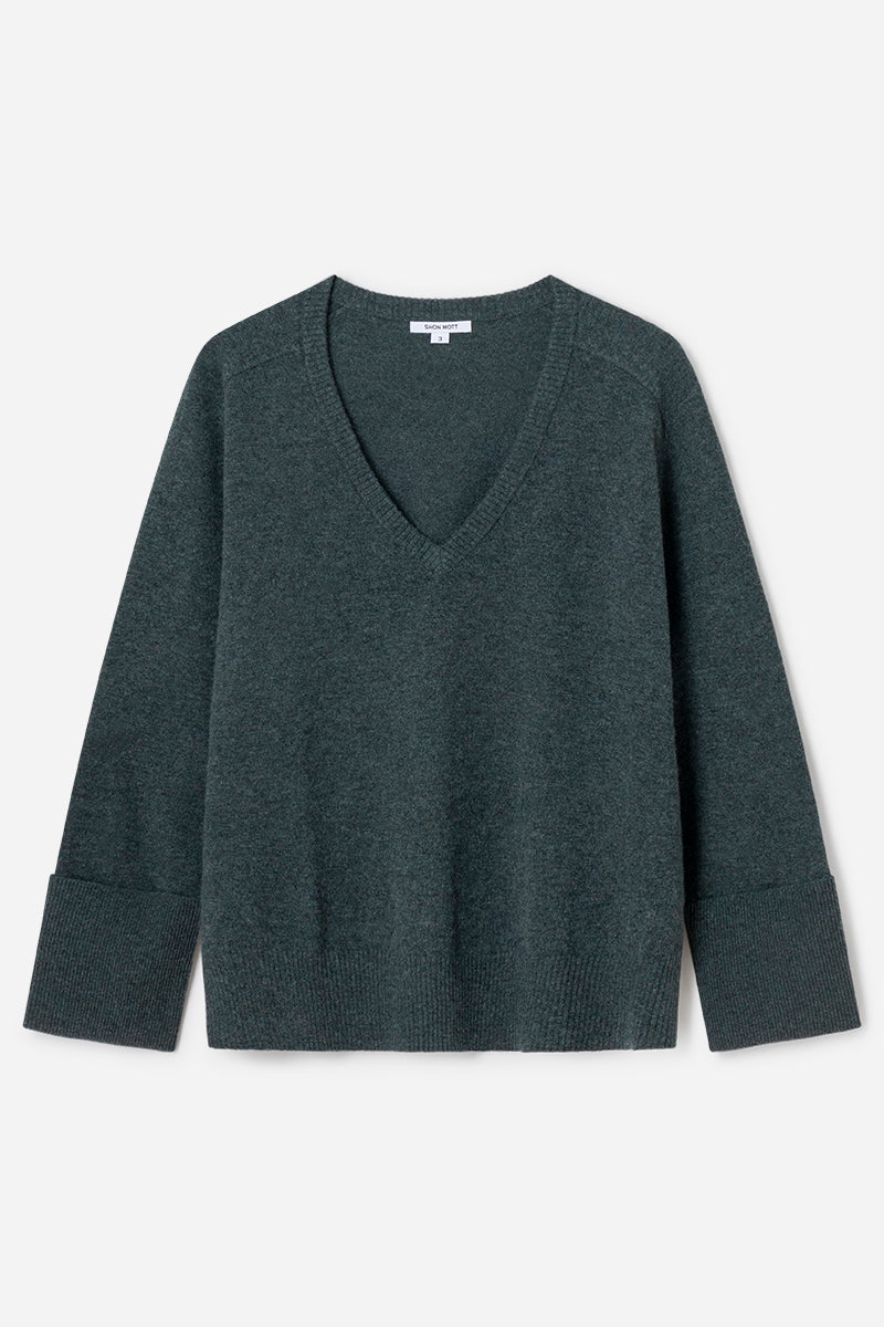 Cashmere V-neck sweater