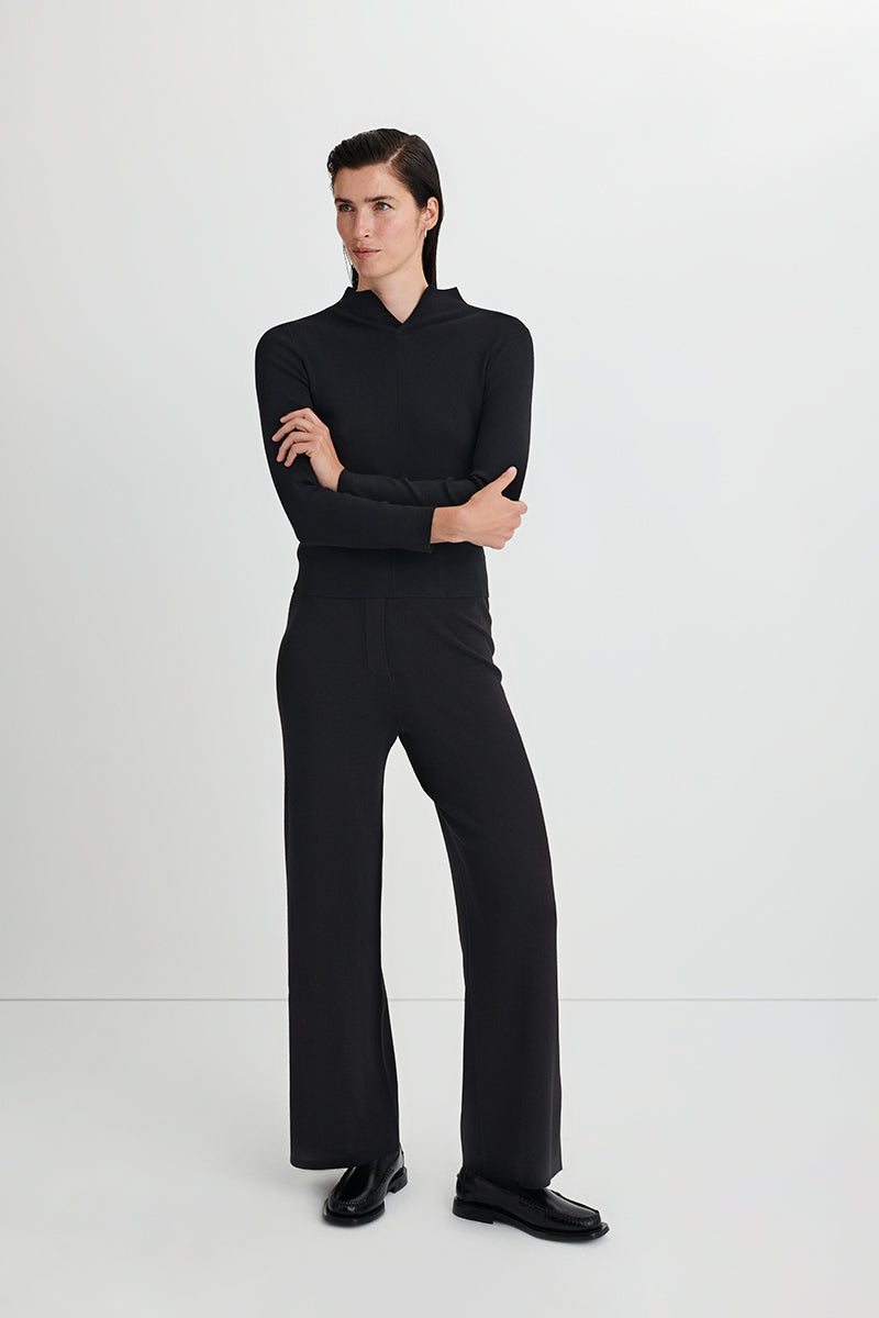 Double-face knit pants – SHON MOTT