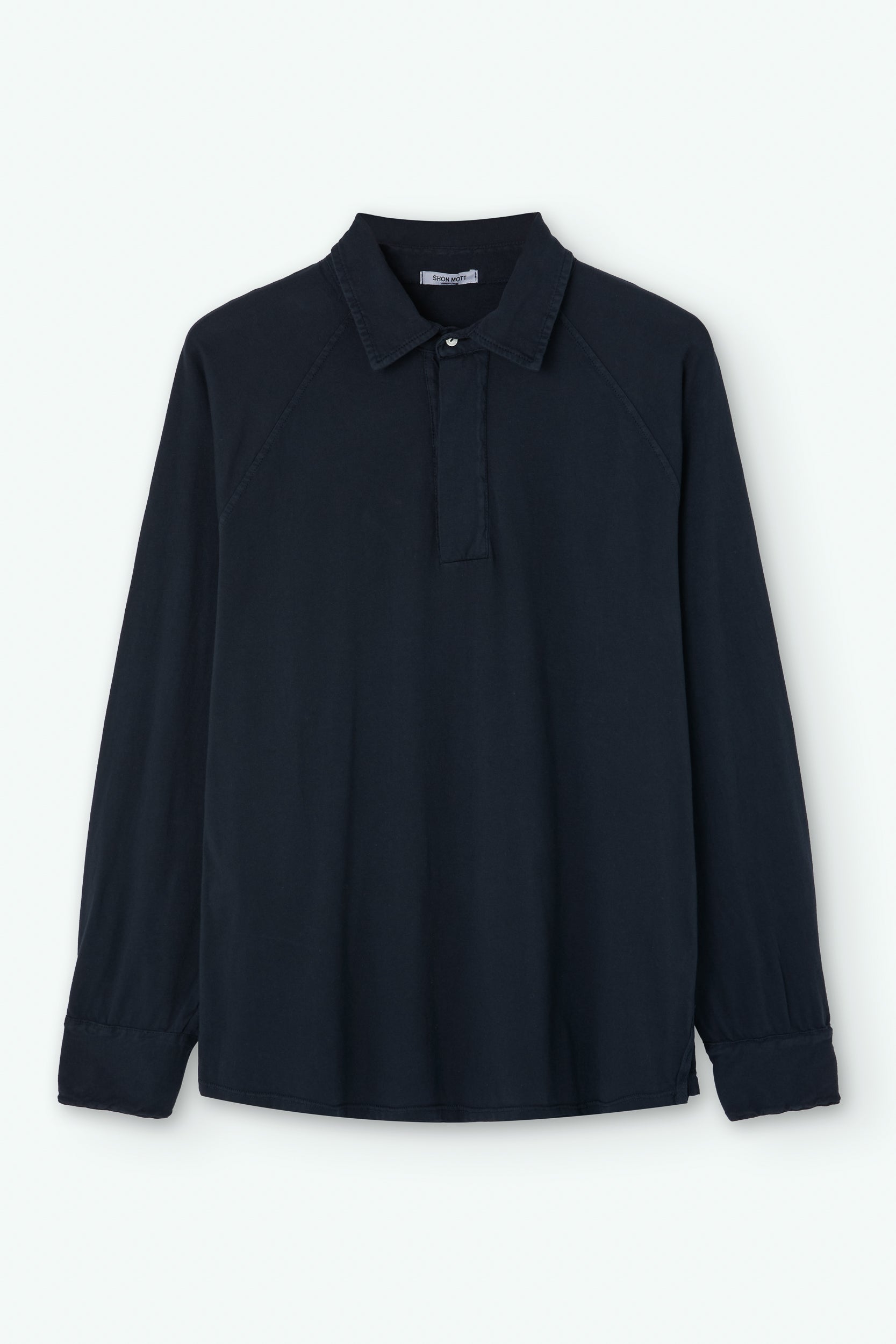 Polo de algodón con manga larga