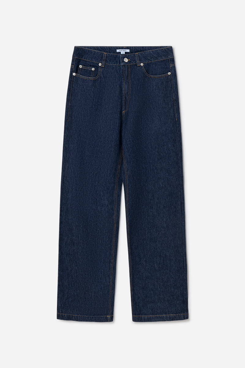 Indigo cotton denim