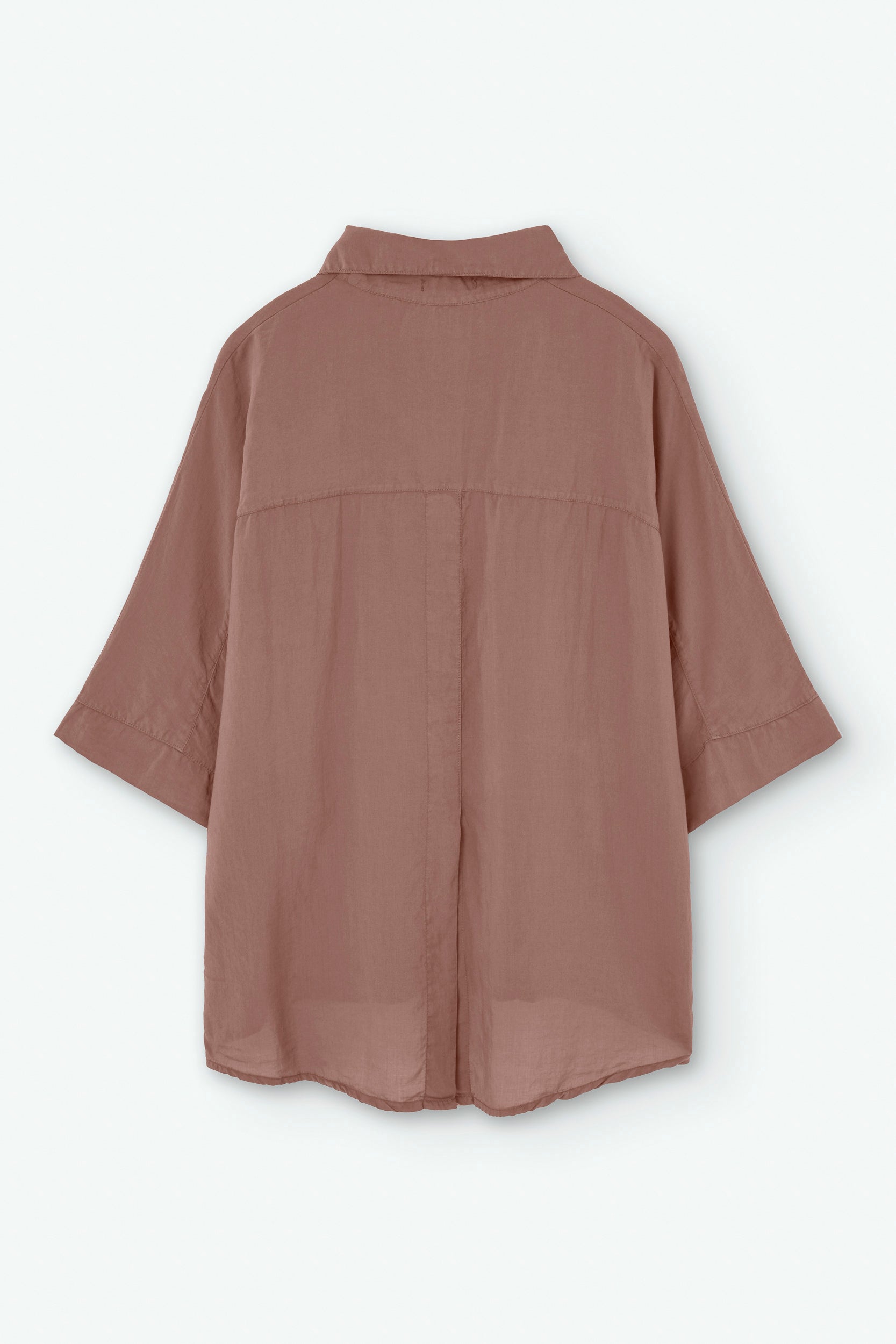 Blusa con cuello polo