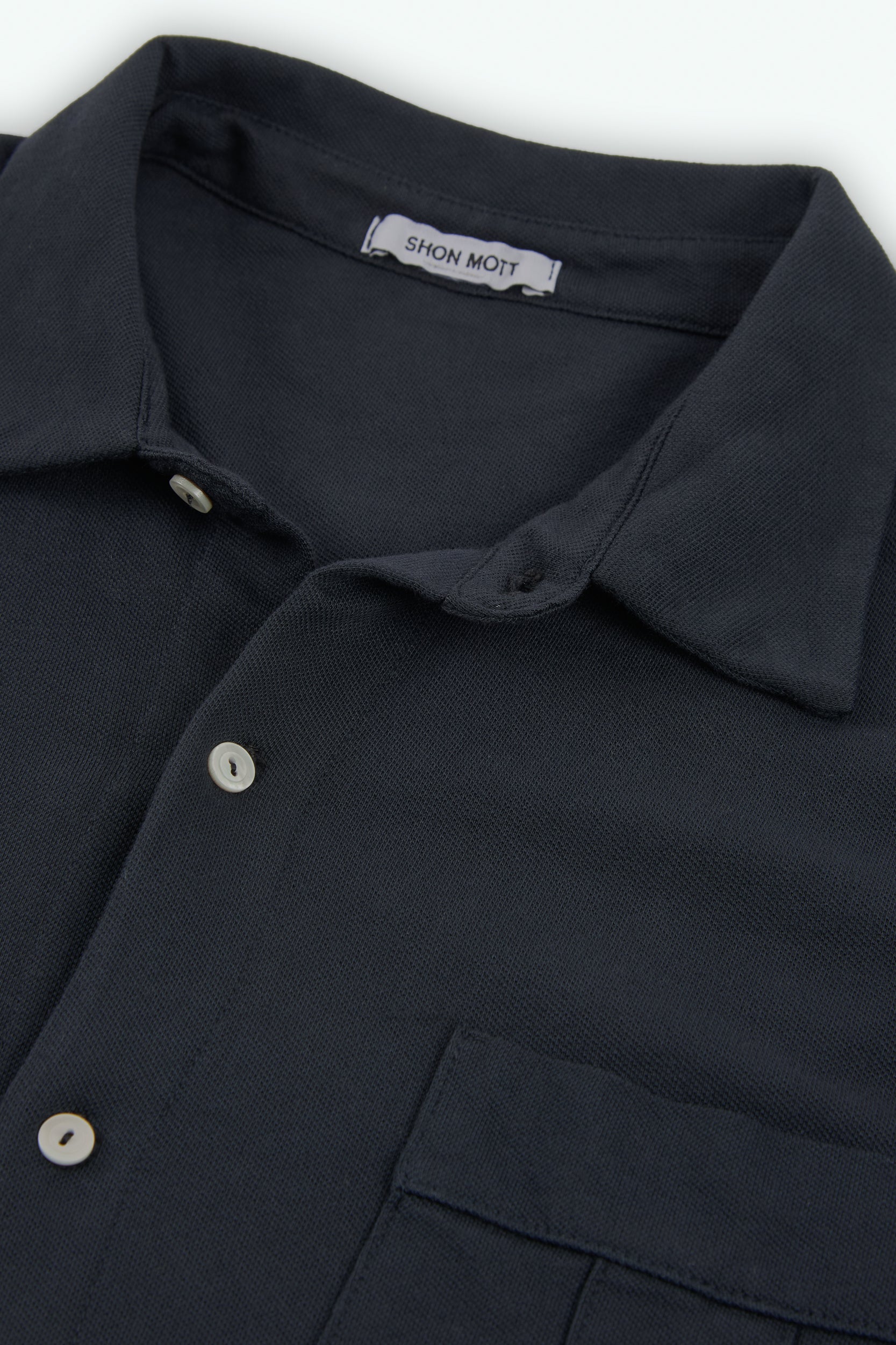 Short-Sleeve Piqué Shirt