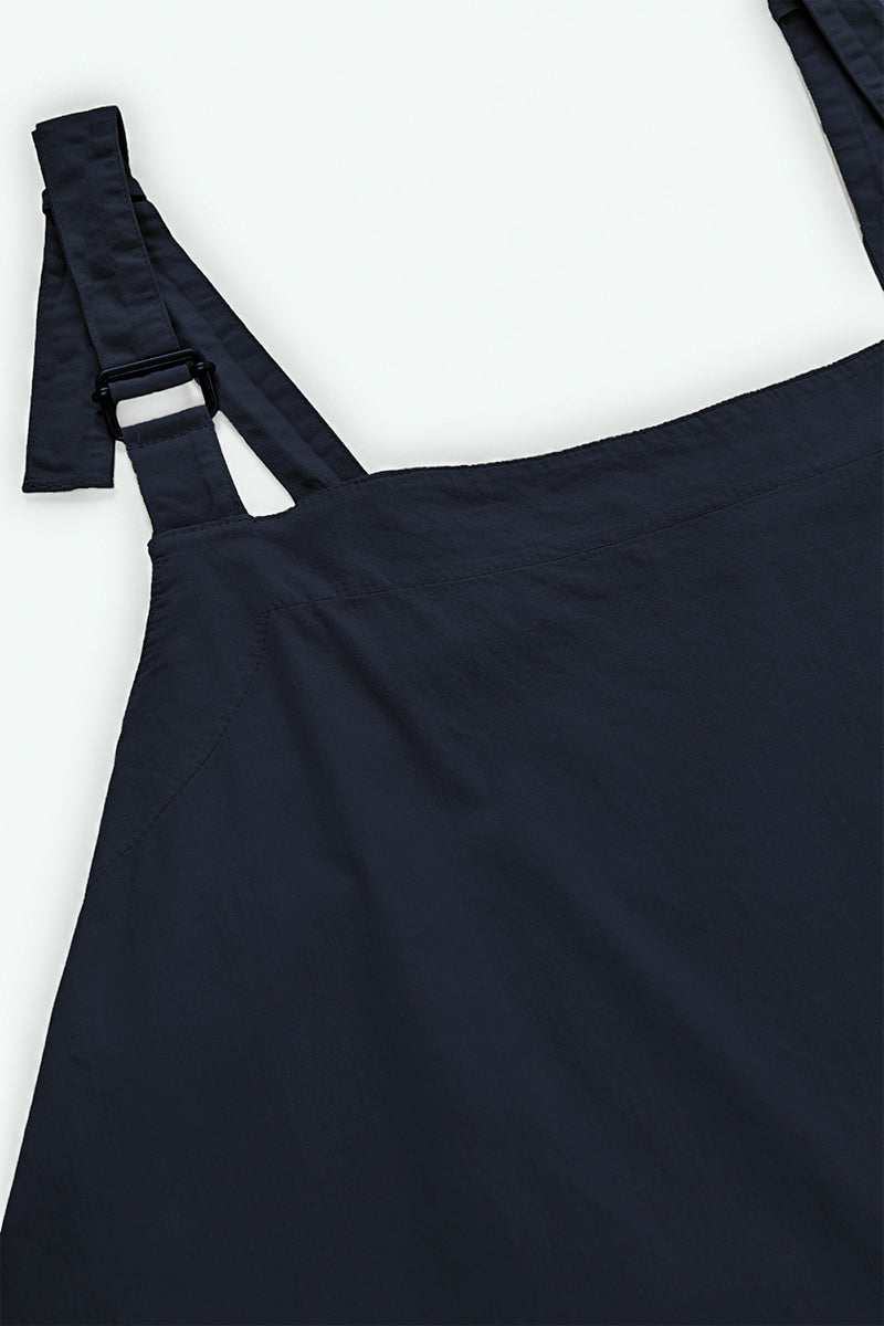 Vestido de algodón con tirantes