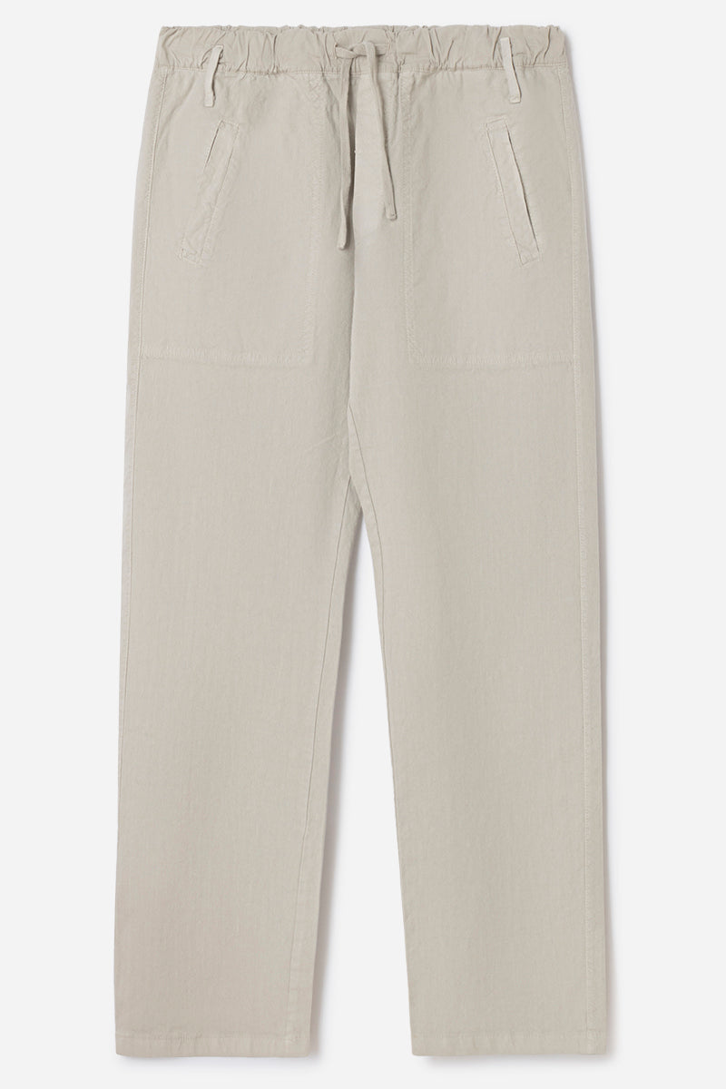 Pantalón "Doha" de algodón y lino