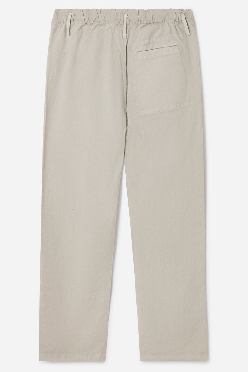 Pantalón "Doha" de algodón y lino