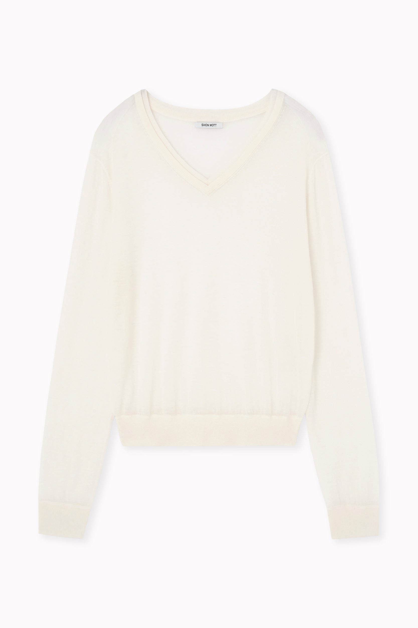 Cashmere Air Double V-Neck Sweater
