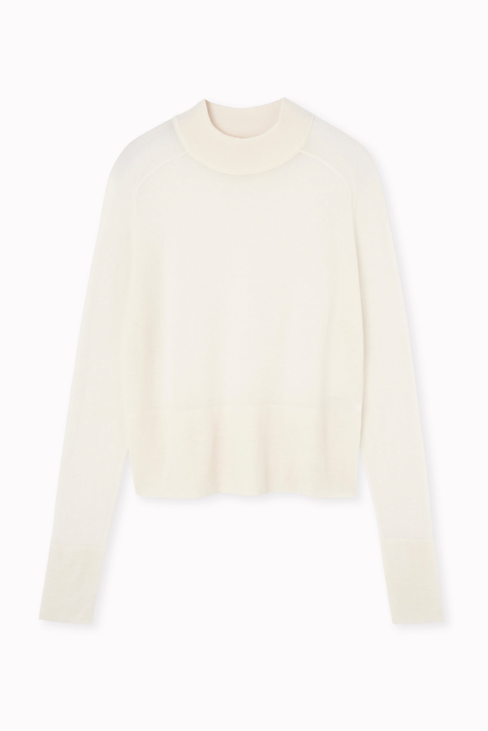 Cashmere Air Sweater with Perkins Collar