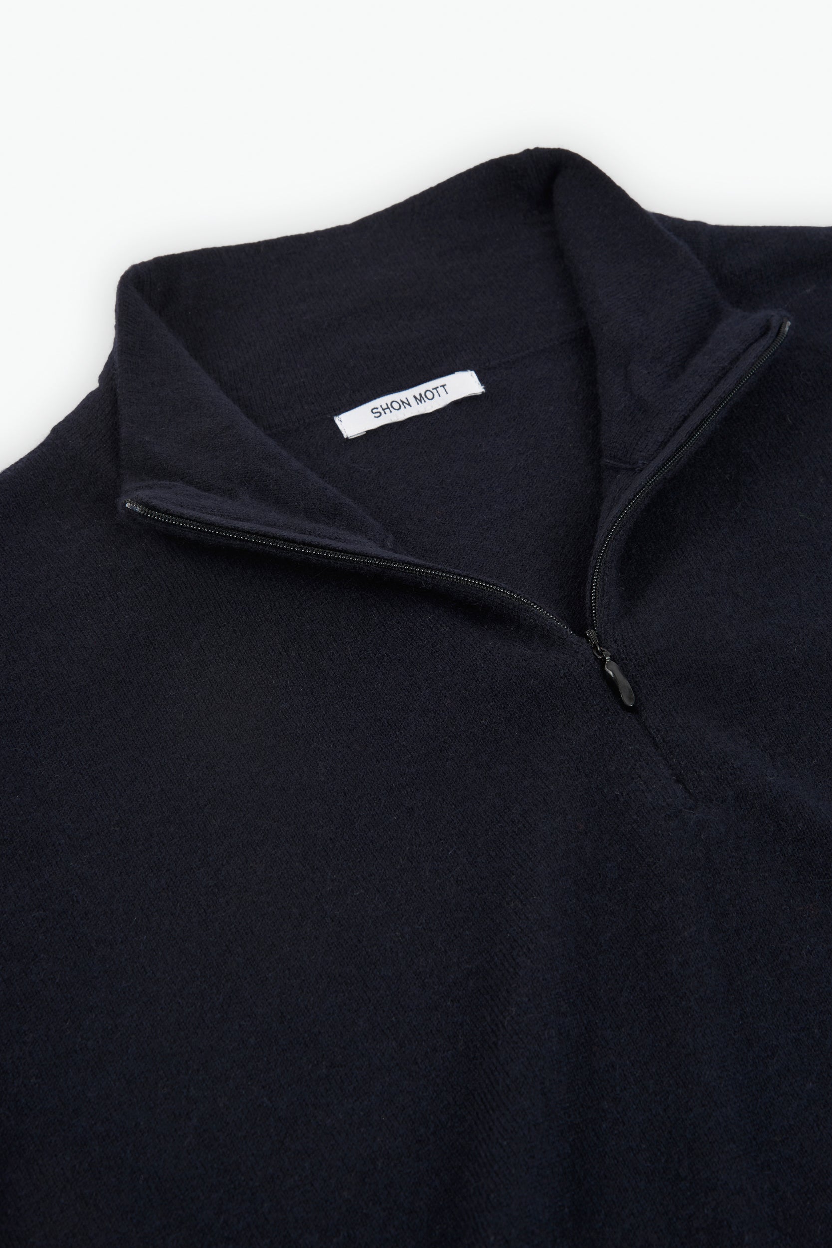 Cashmere Sweater with Invisible Zipper