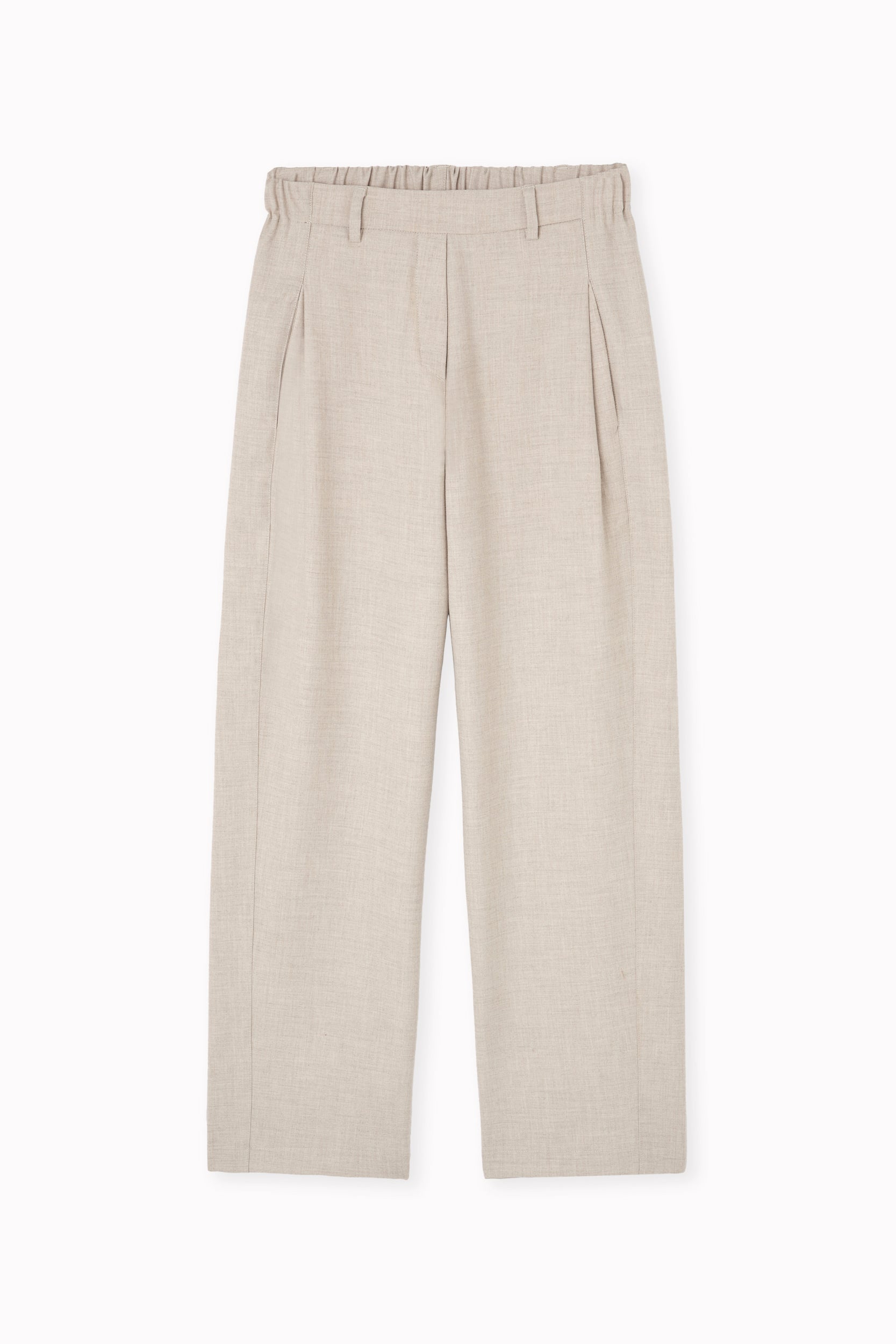 Pantalón de franela con pinzas