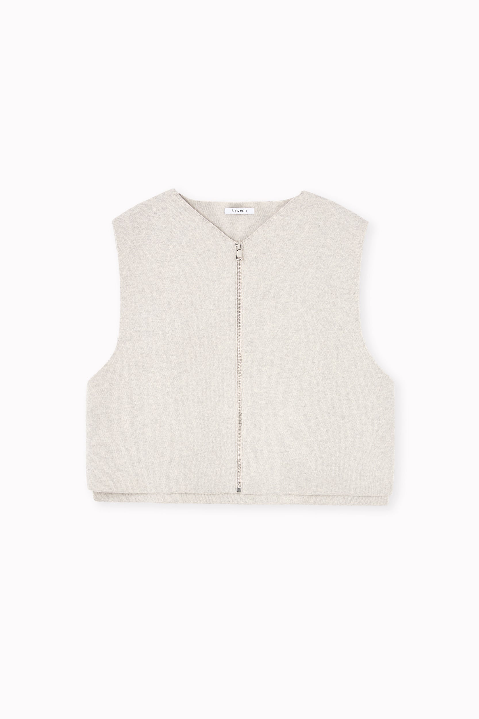 Cashmere Zip Vest