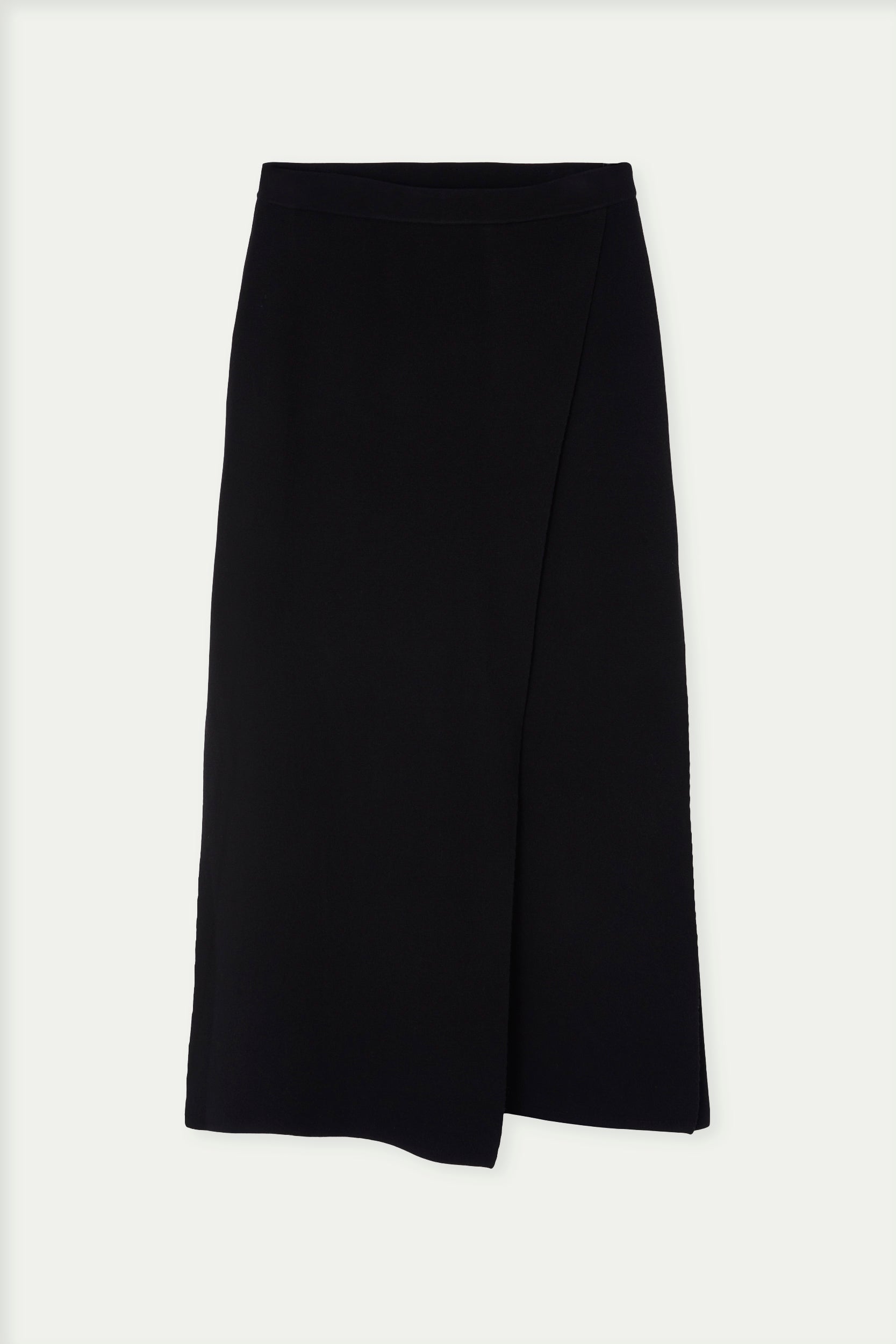 Falda de punto doble