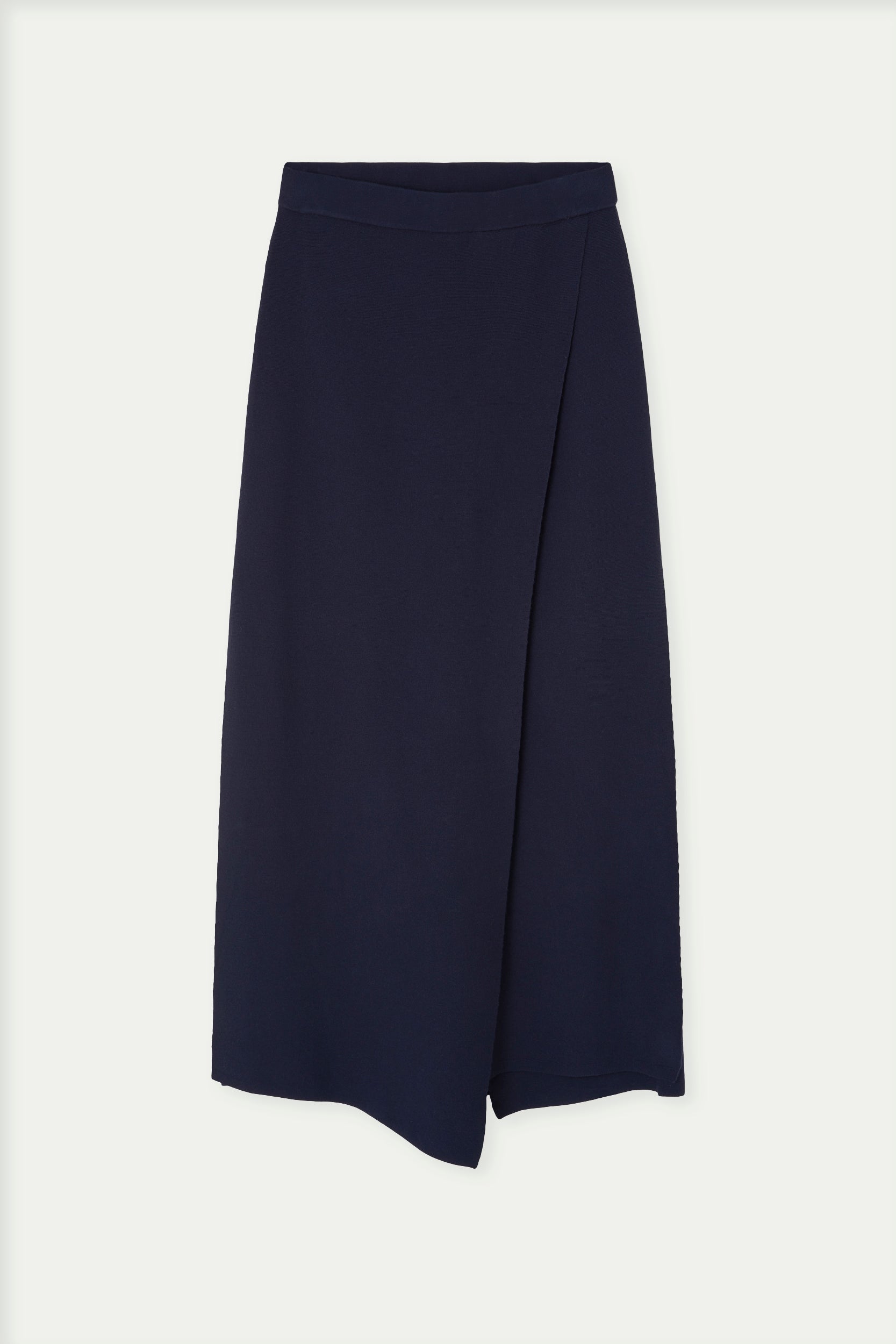 Falda de punto doble