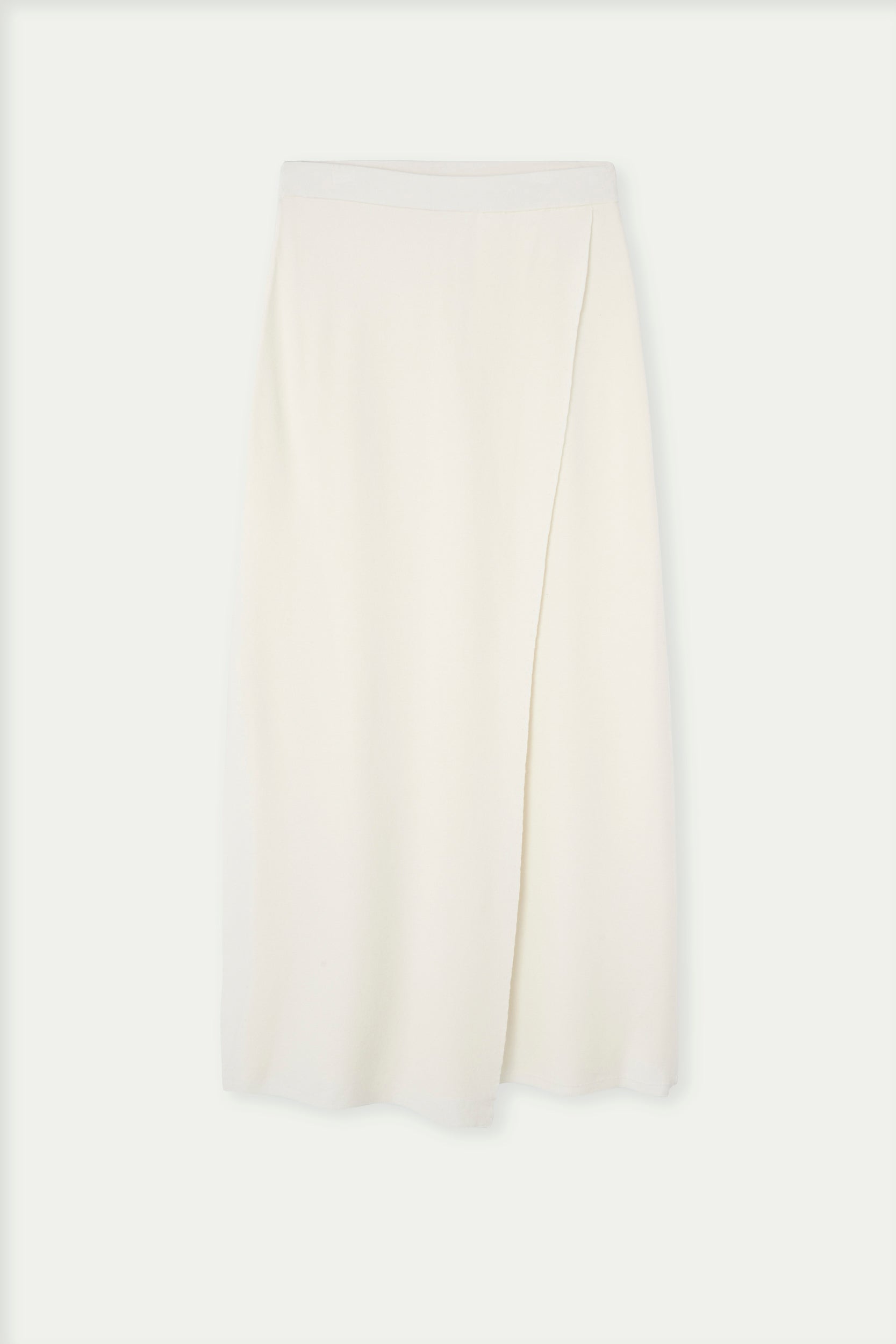 Falda de punto doble