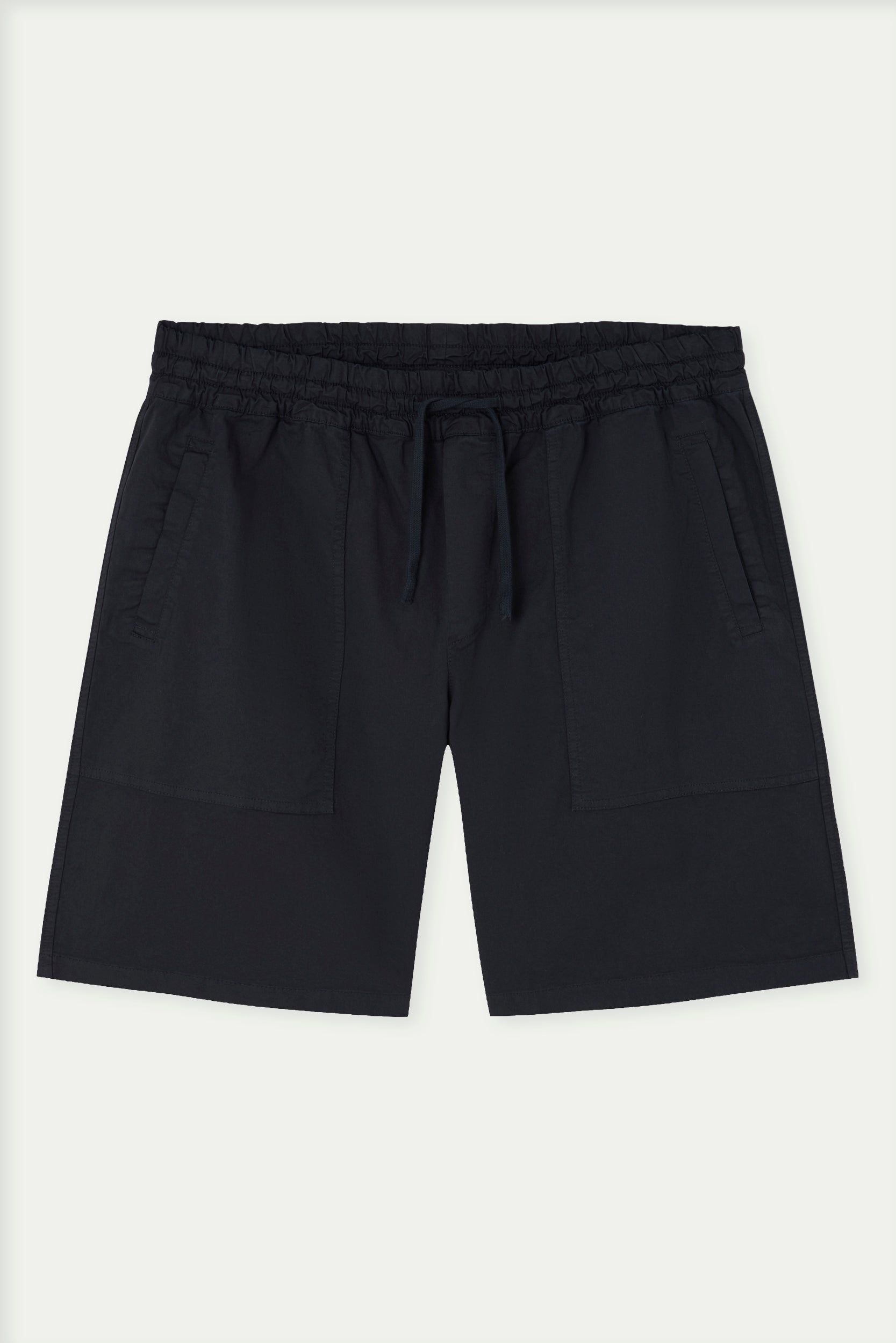 Shorts de algodón con lino