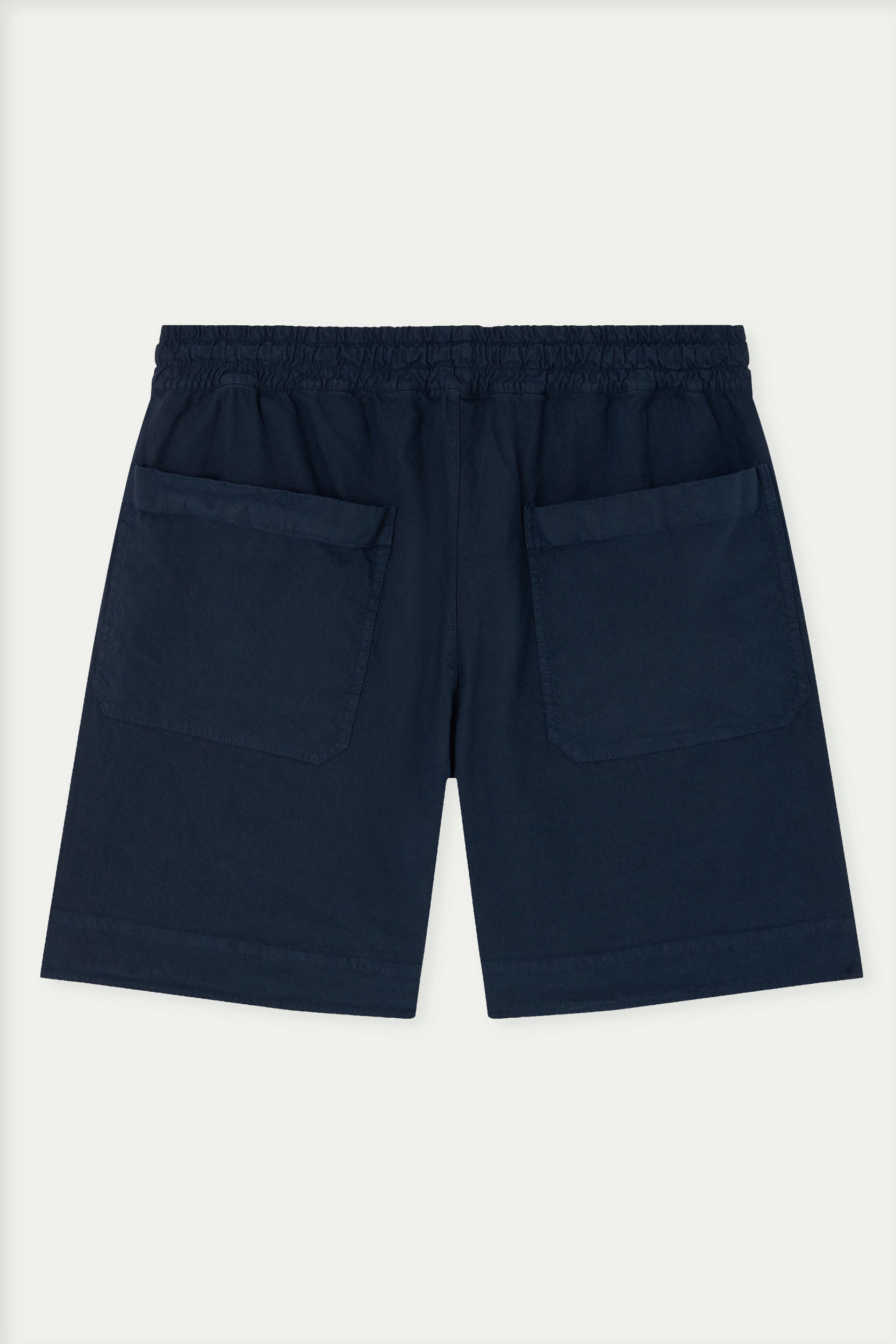 Shorts de algodón con lino