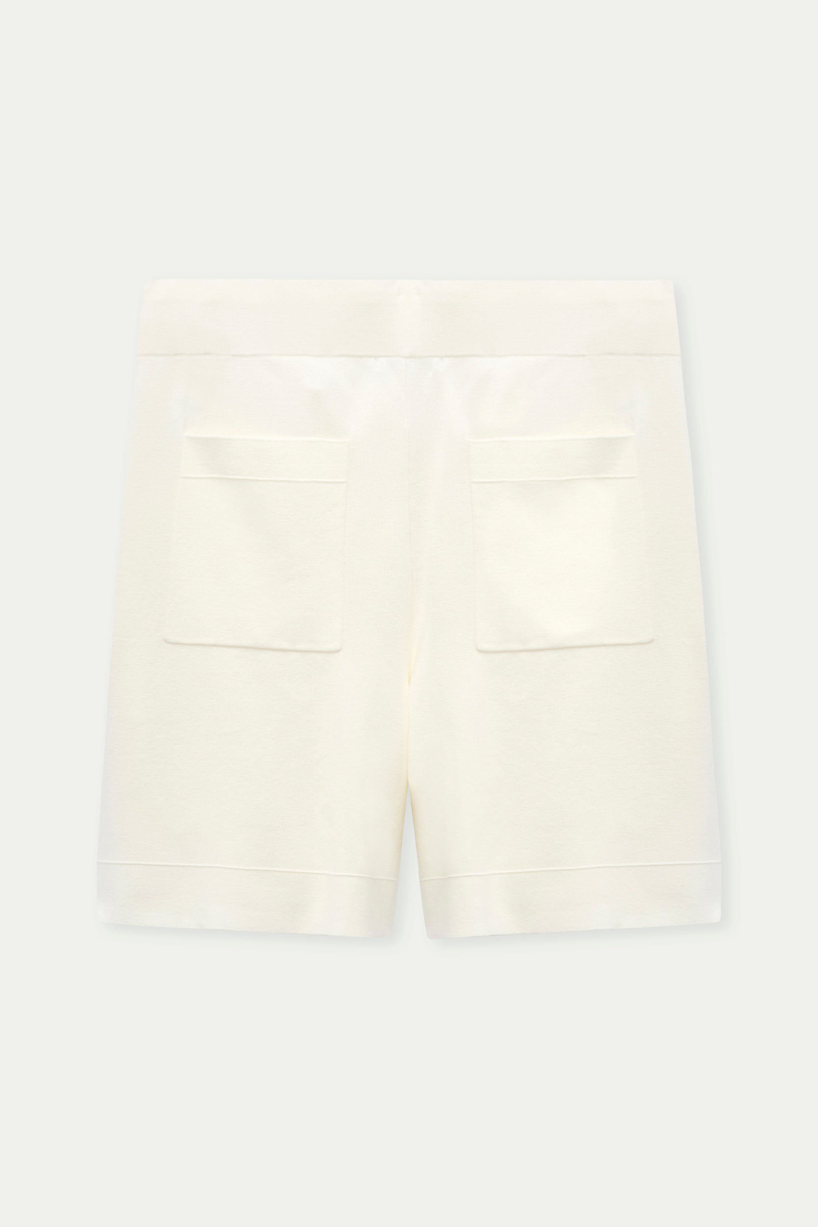 Double-face knit shorts