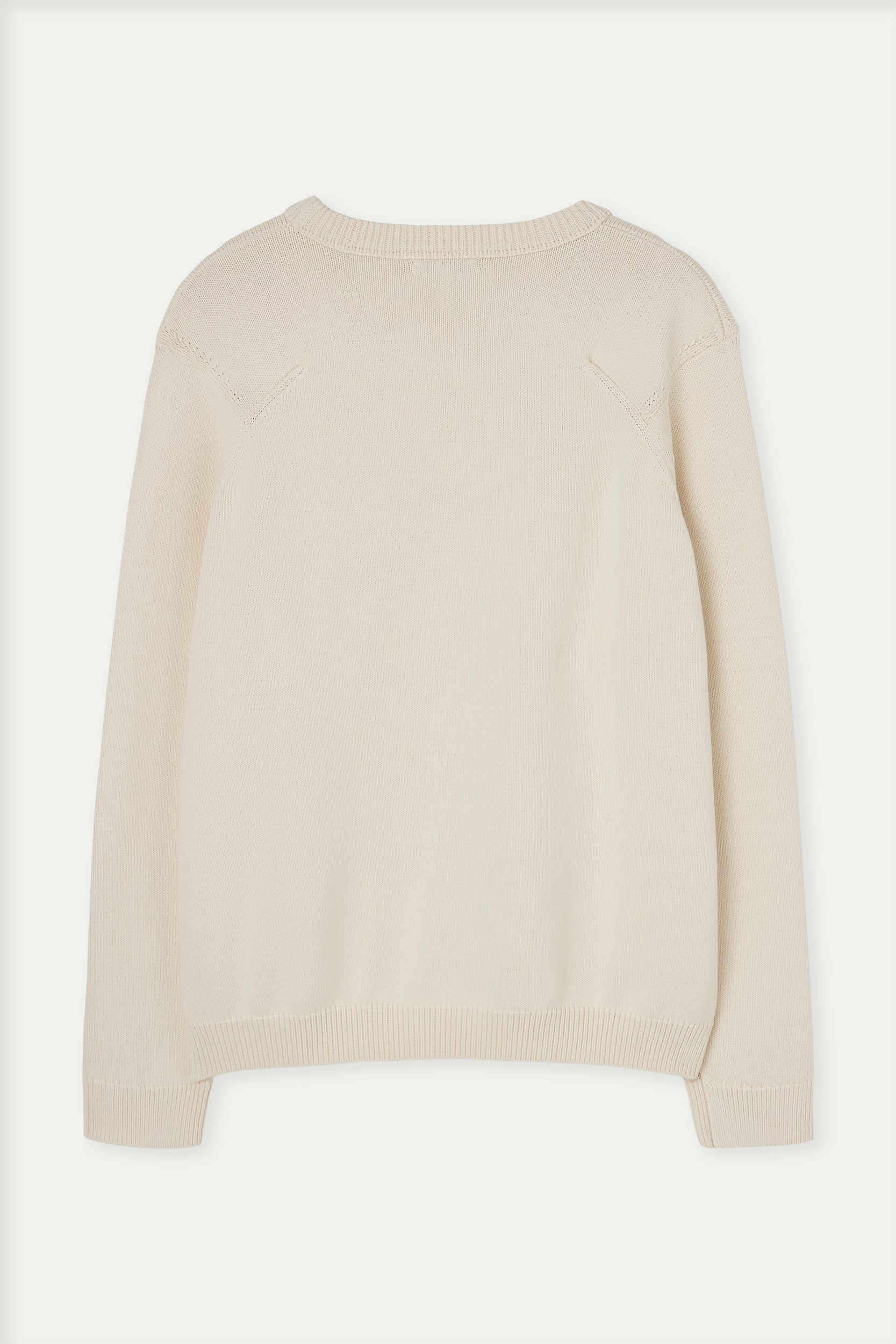 Jersey con costuras vistas