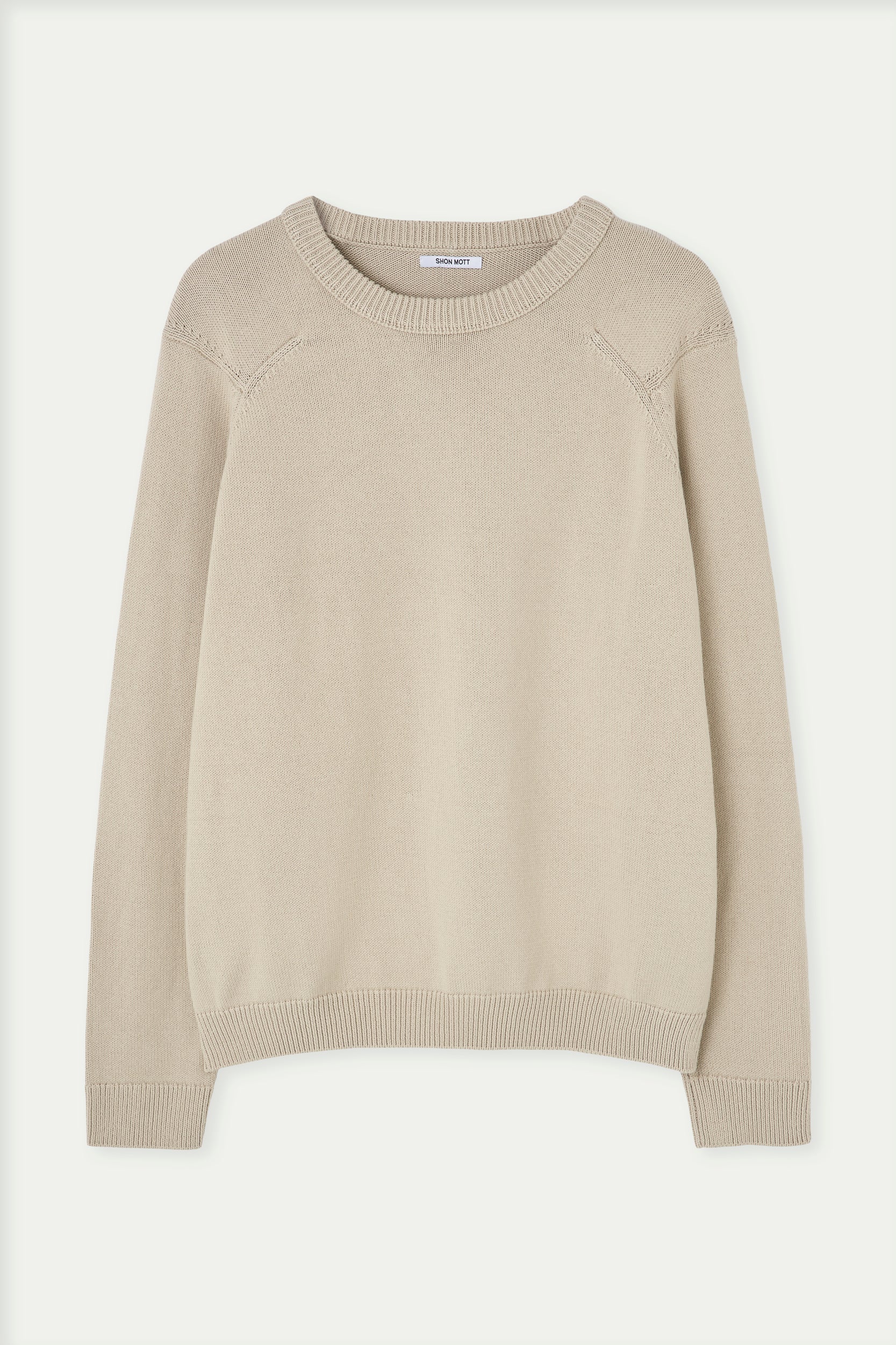 Jersey con costuras vistas