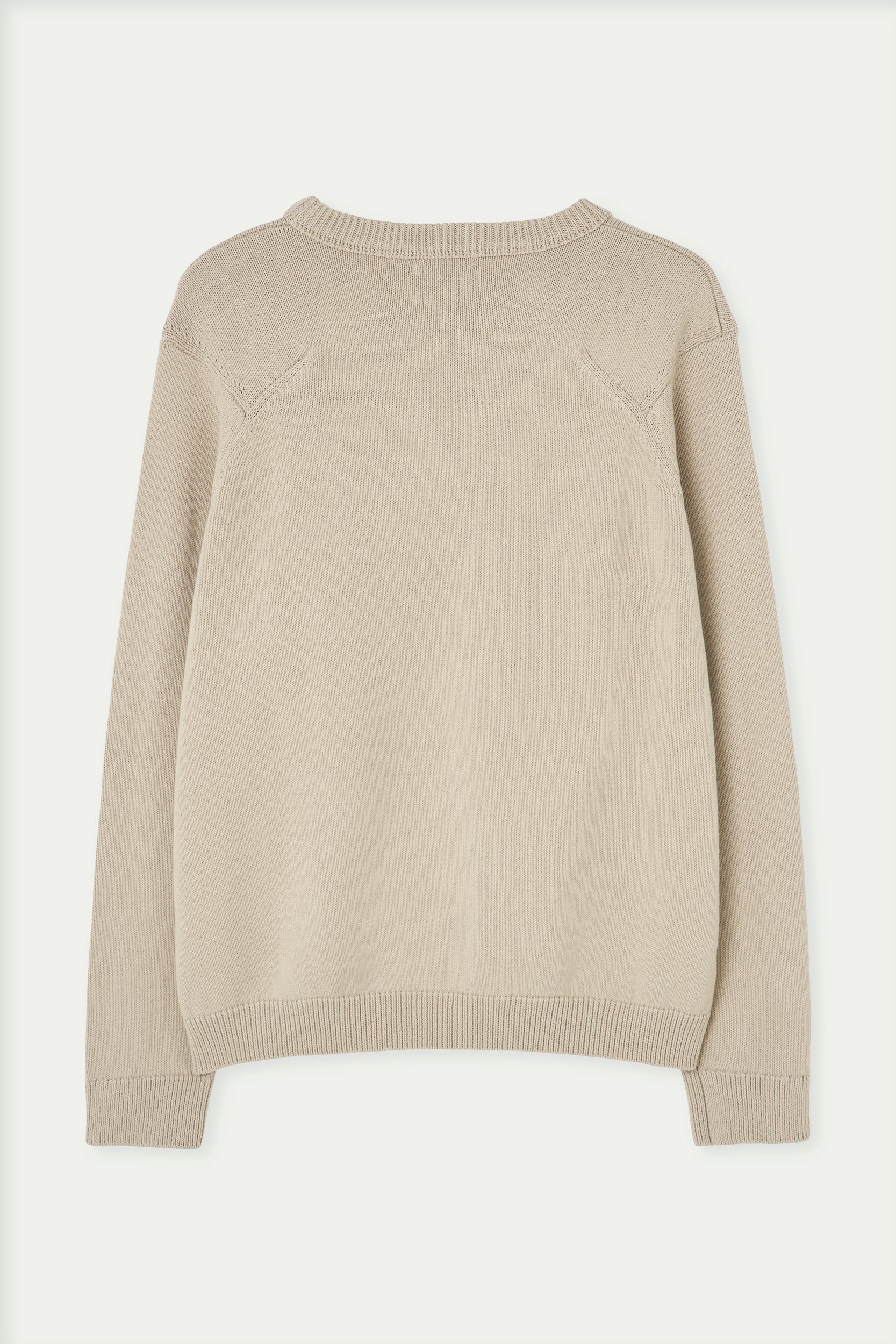 Jersey con costuras vistas