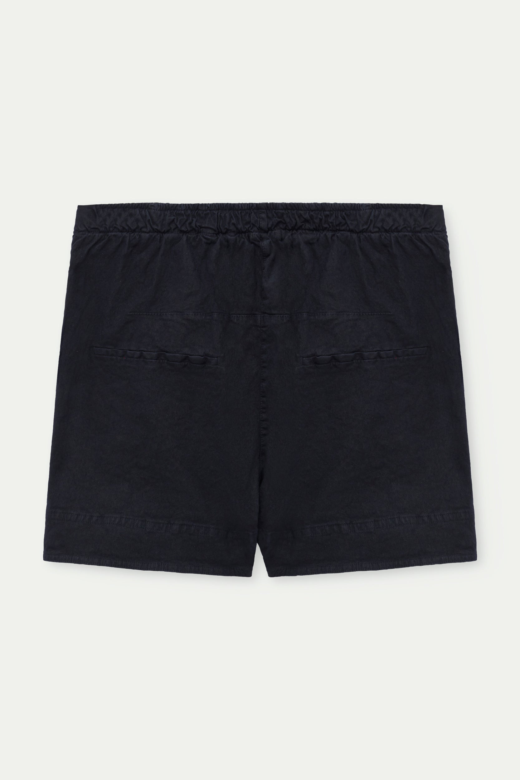Shorts de algodón y lino