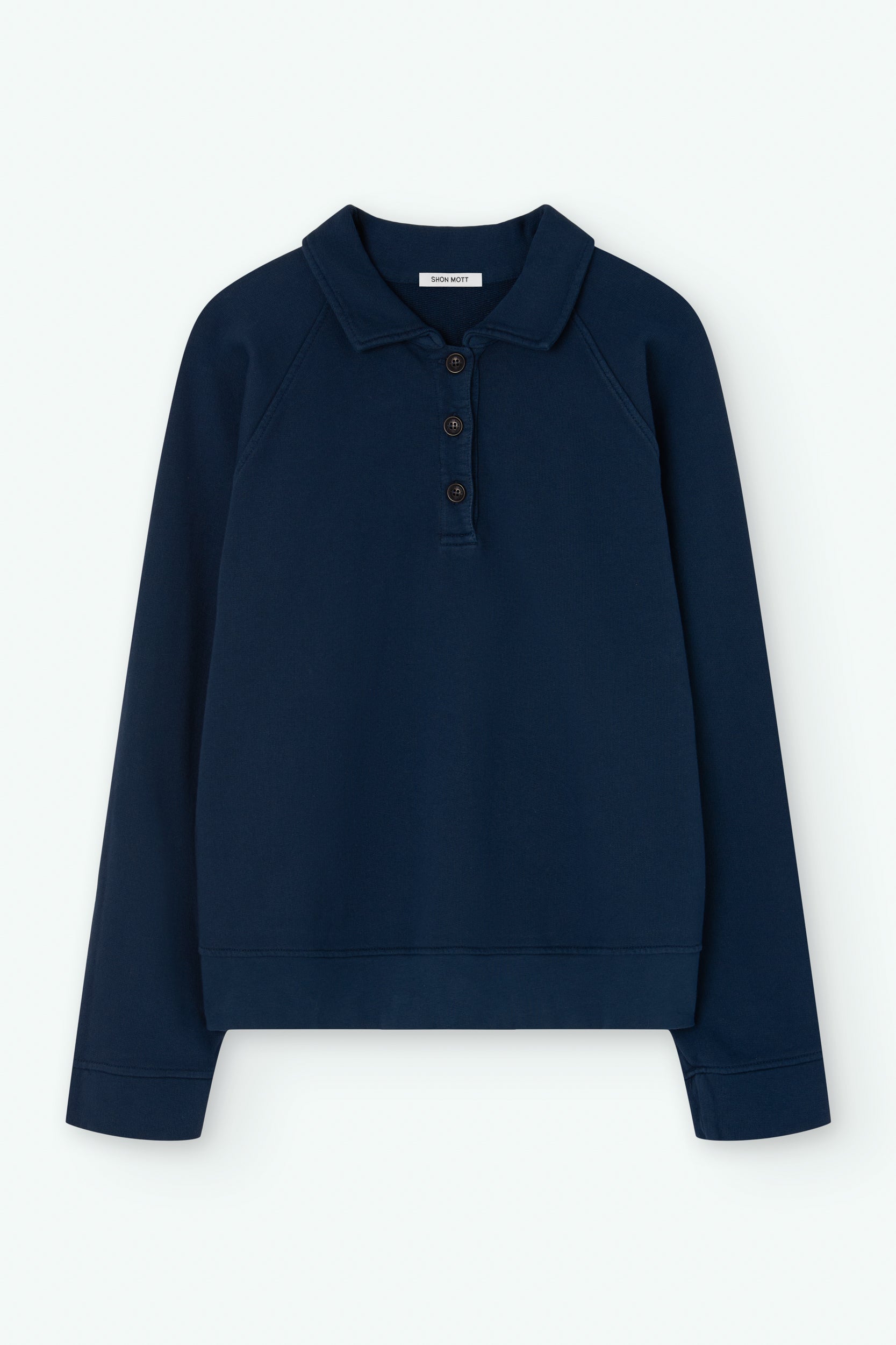 Sudadera con cuello polo