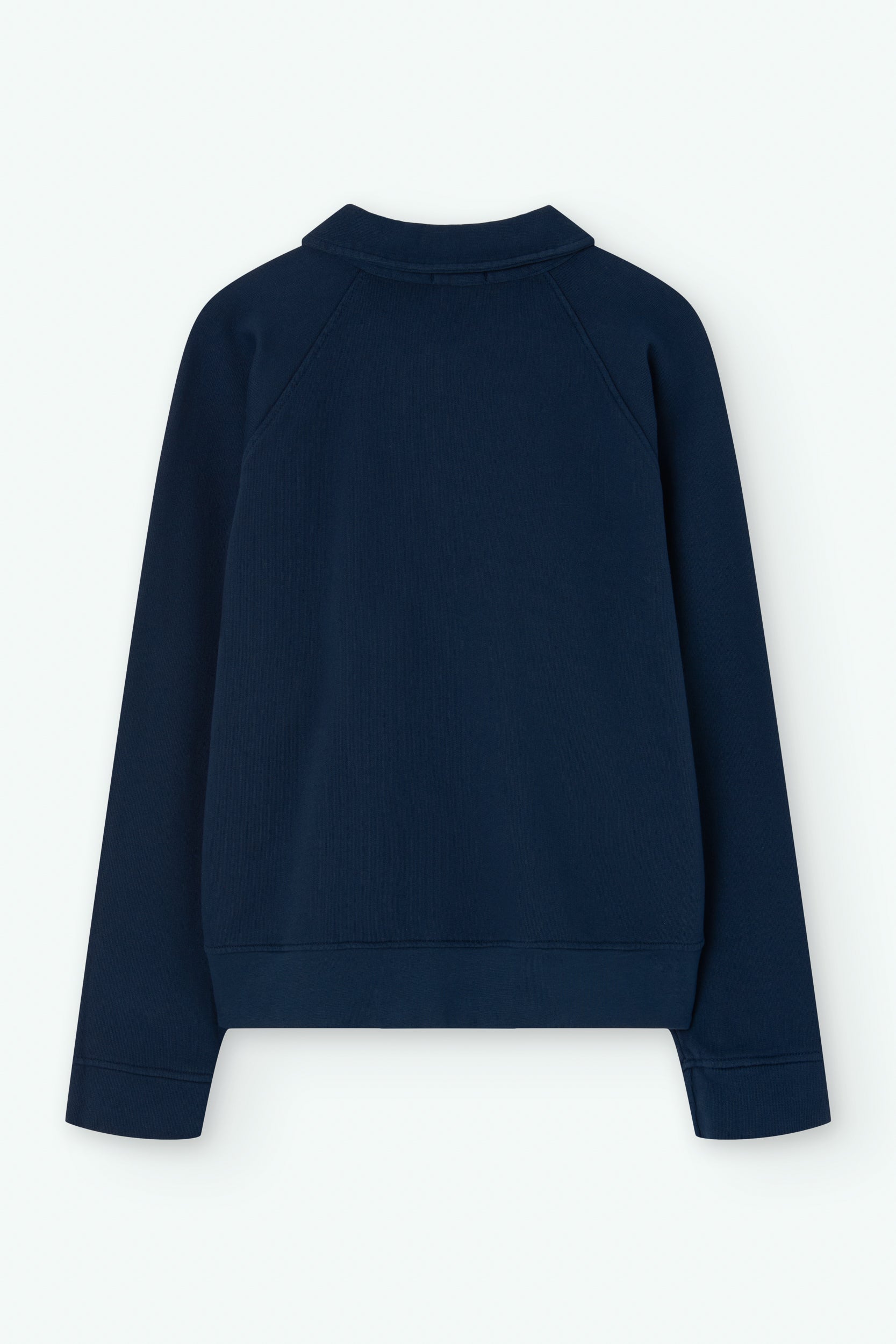 Sudadera con cuello polo