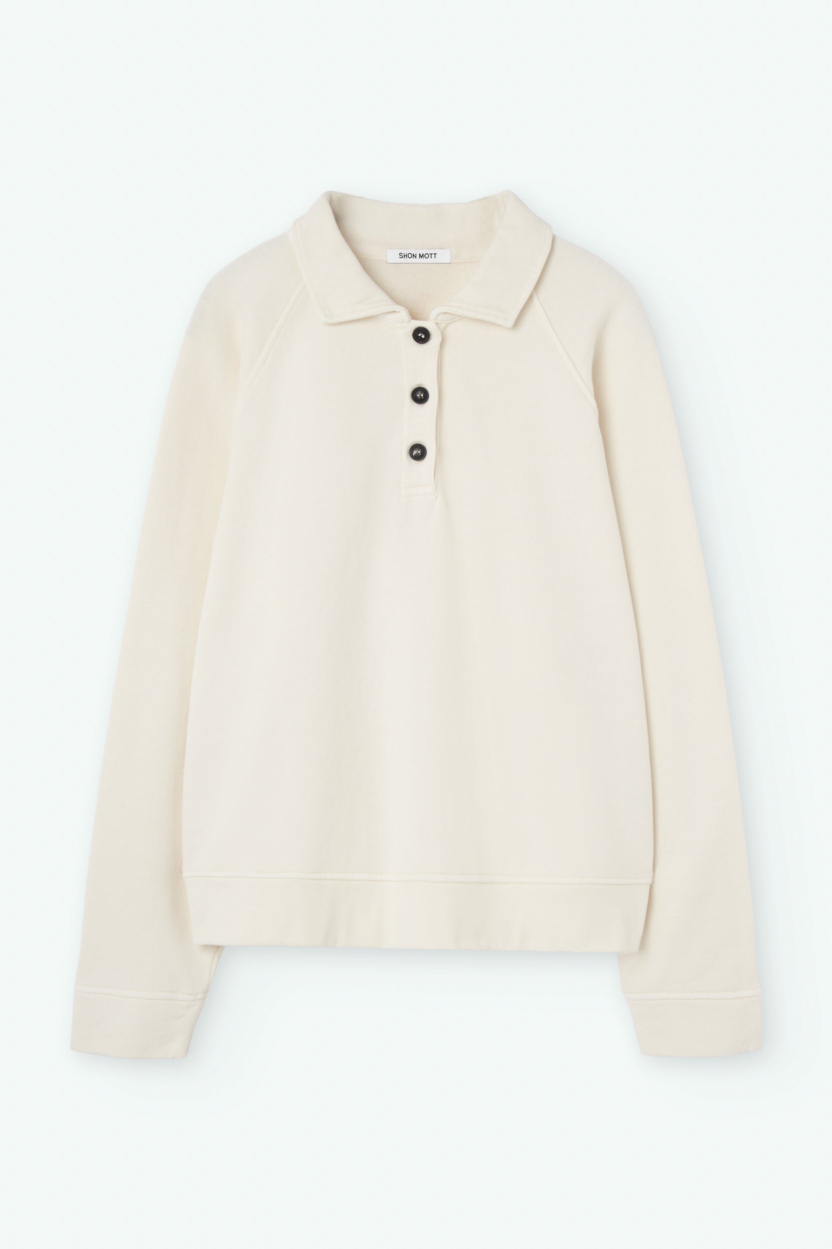 Sudadera con cuello polo