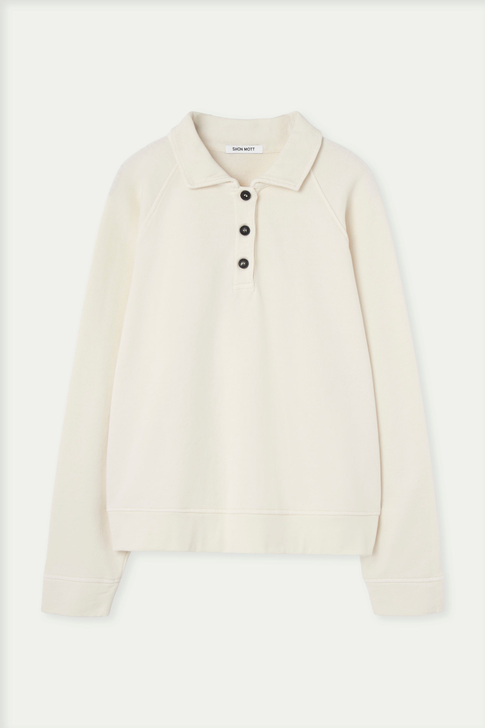 Sudadera con cuello polo