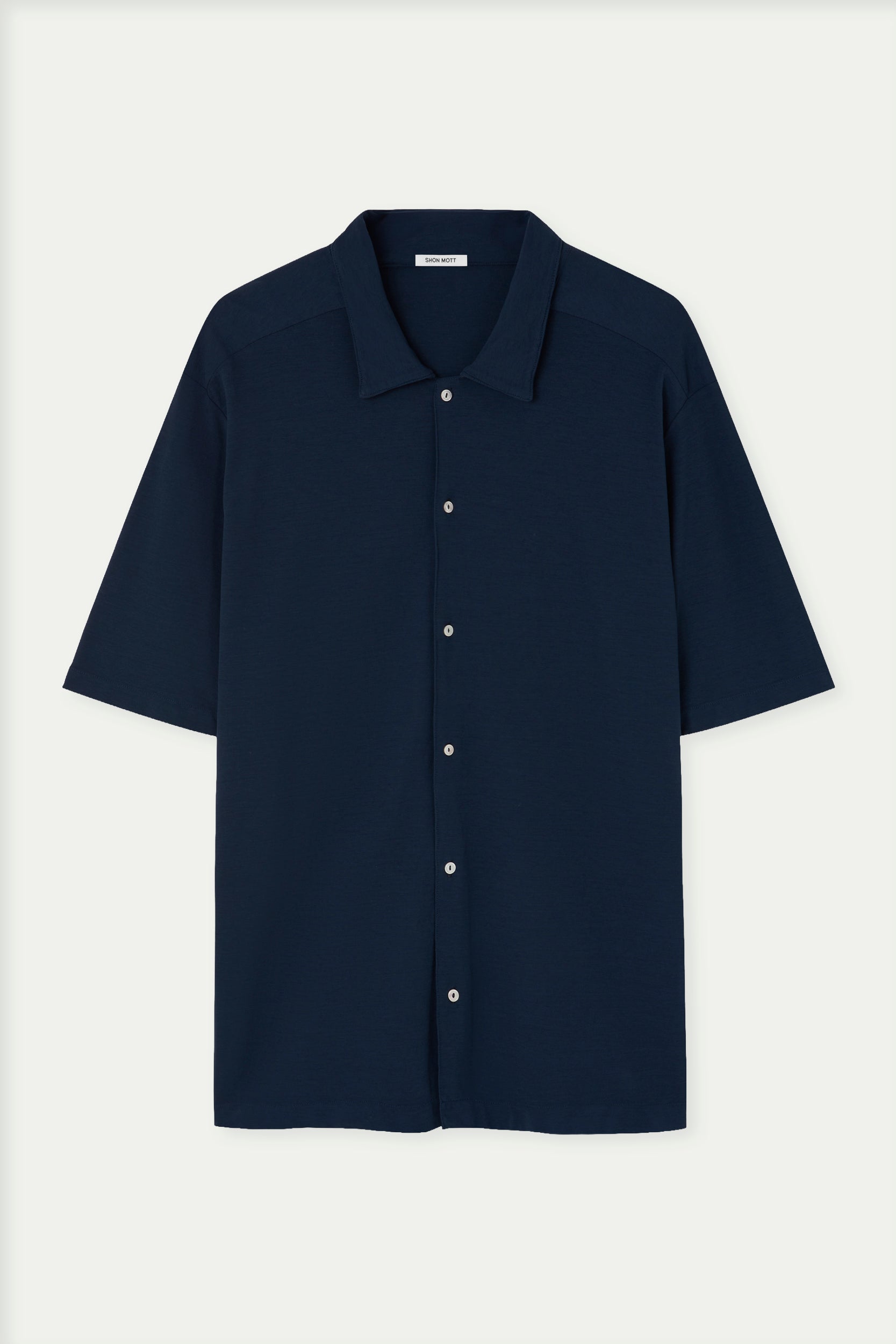 Camisa de algodón manga corta
