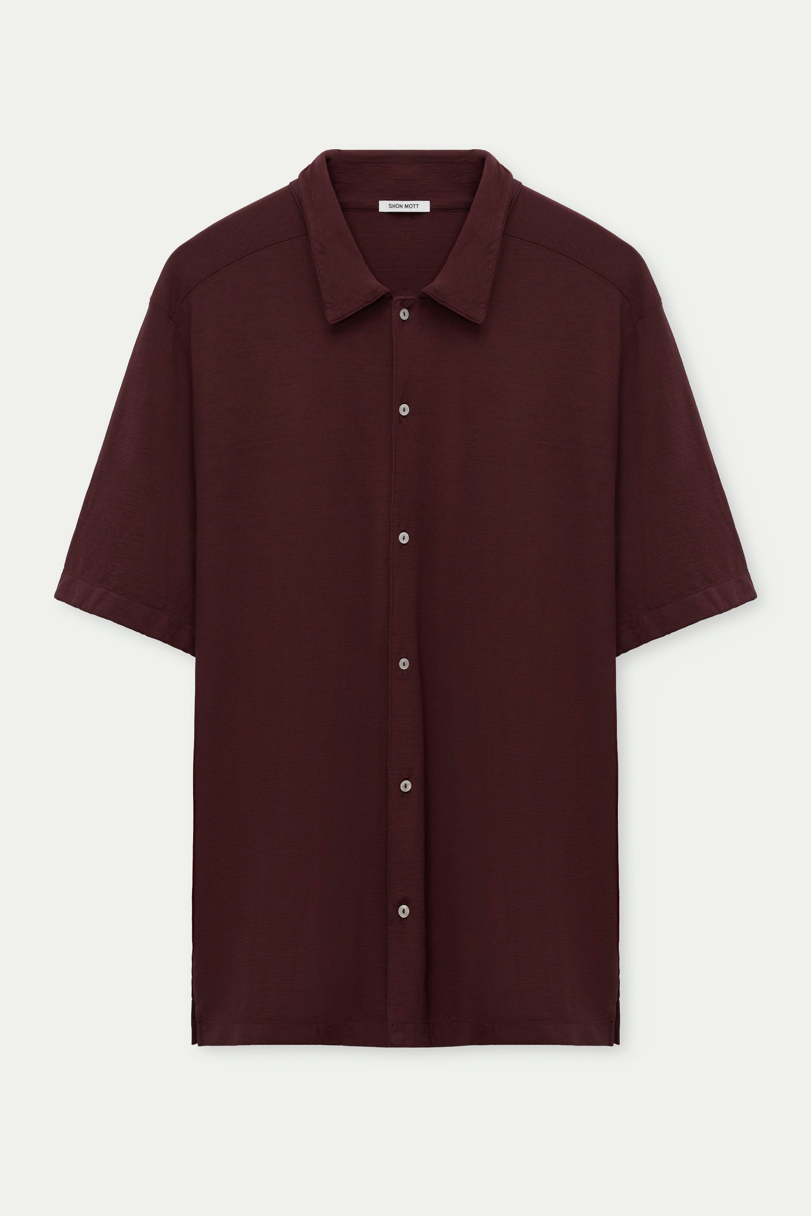 Camisa de algodón manga corta