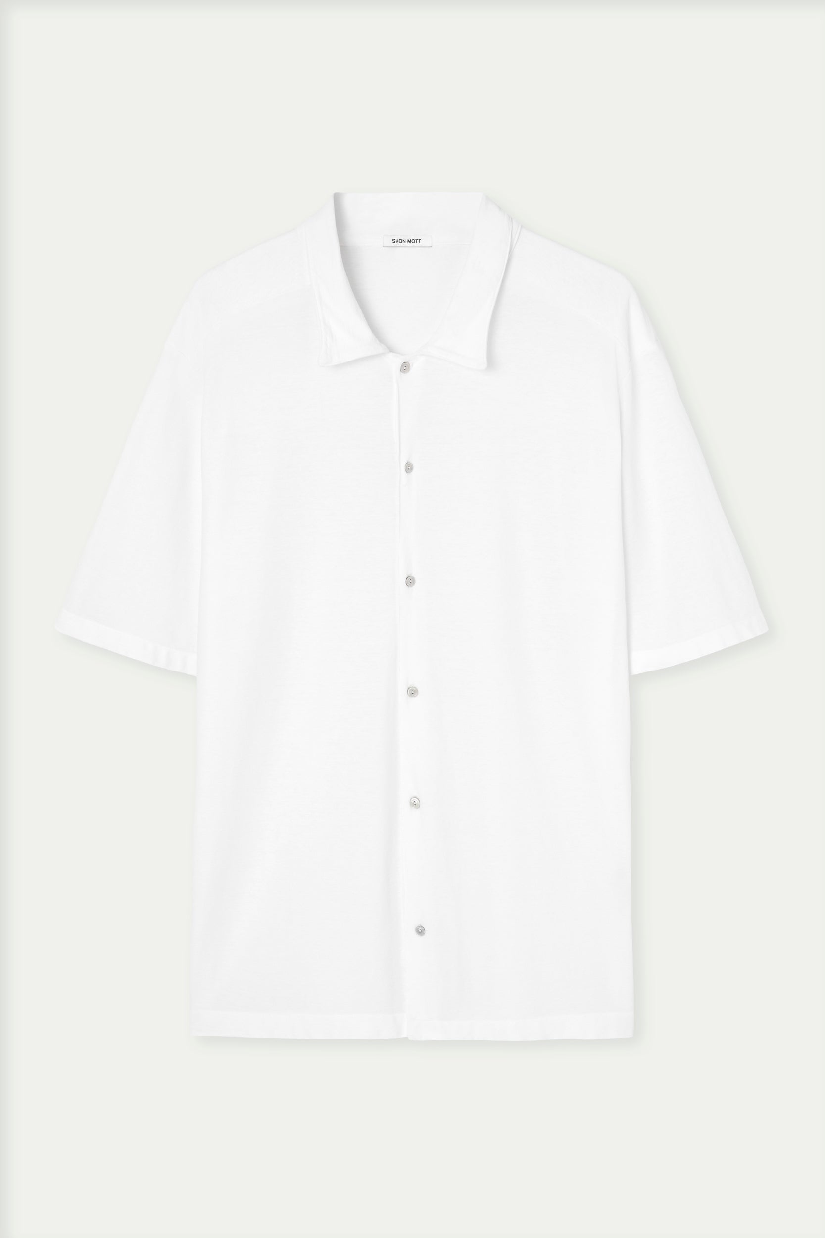 Camisa de algodón manga corta