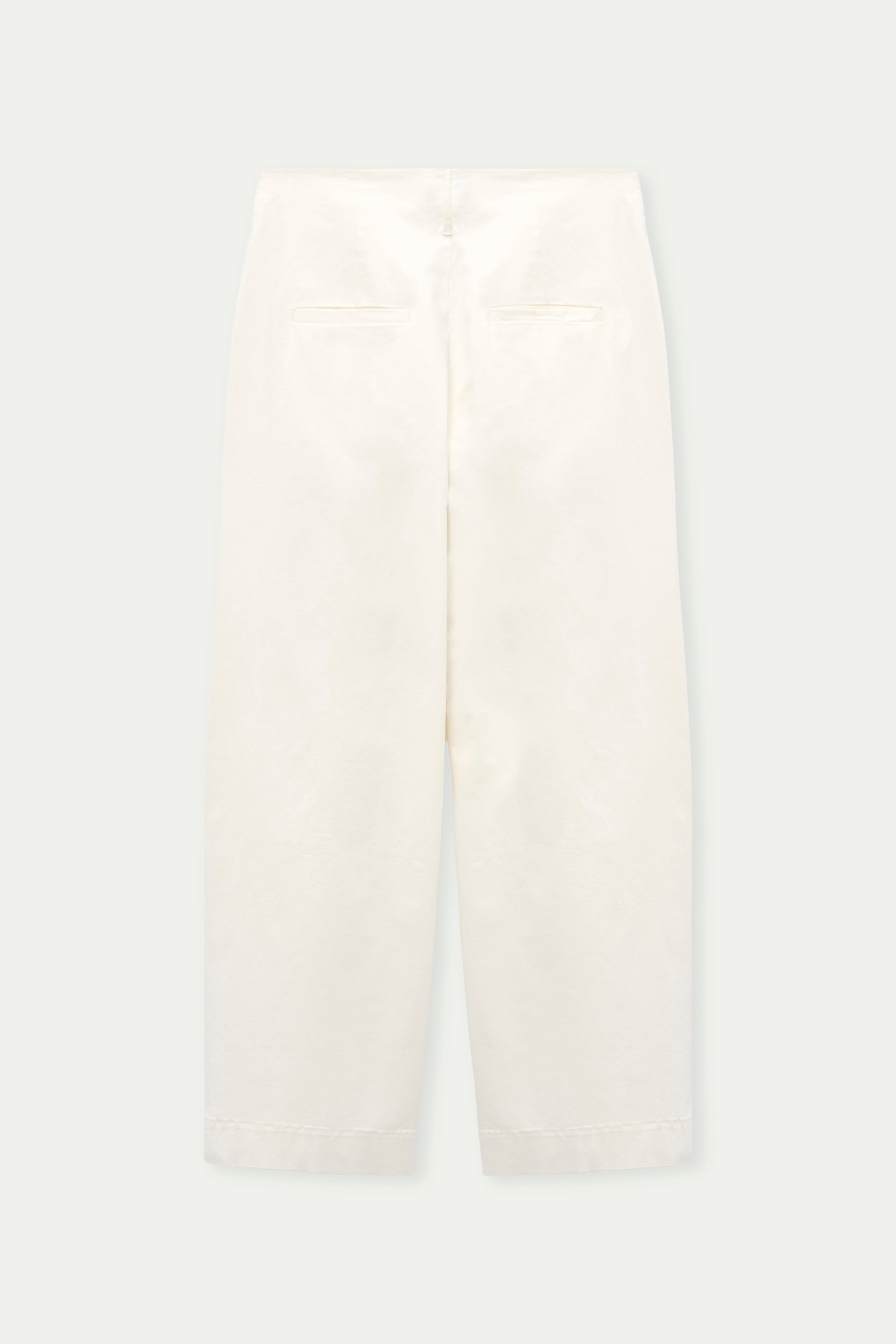 Straight leg cotton pants