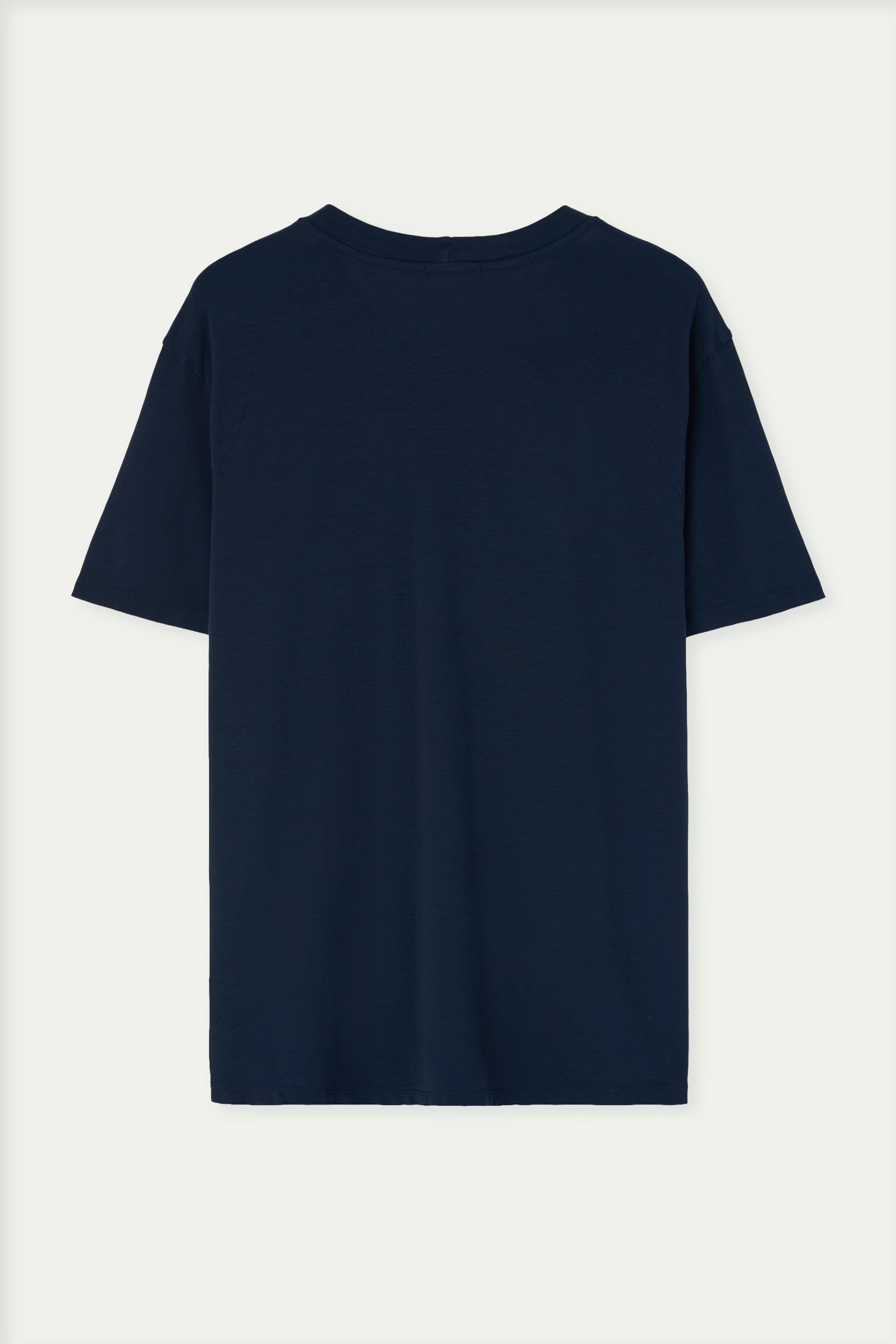 Extra-fine cotton T-shirt with ranglan sleeve