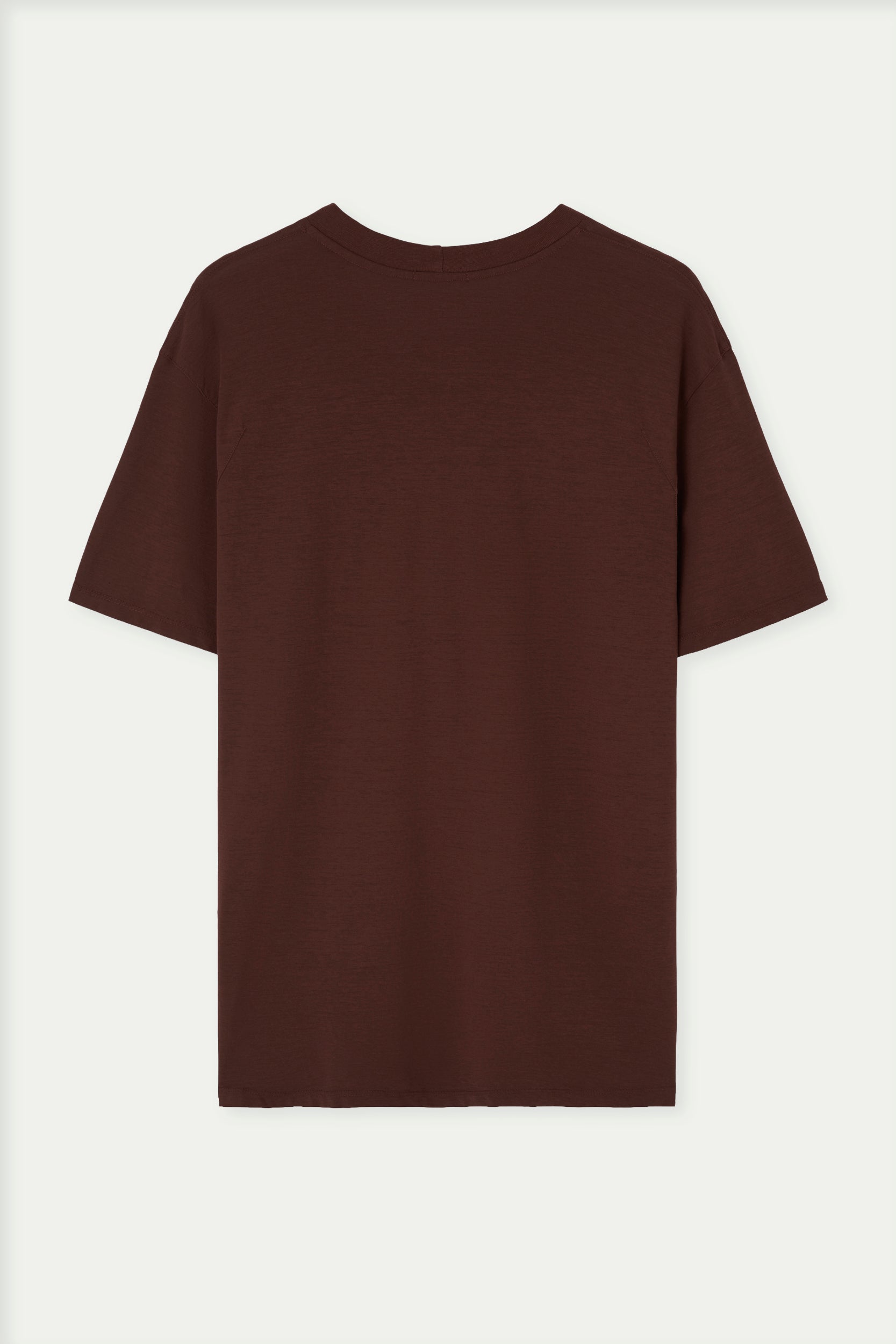 Extra-fine cotton T-shirt with ranglan sleeve