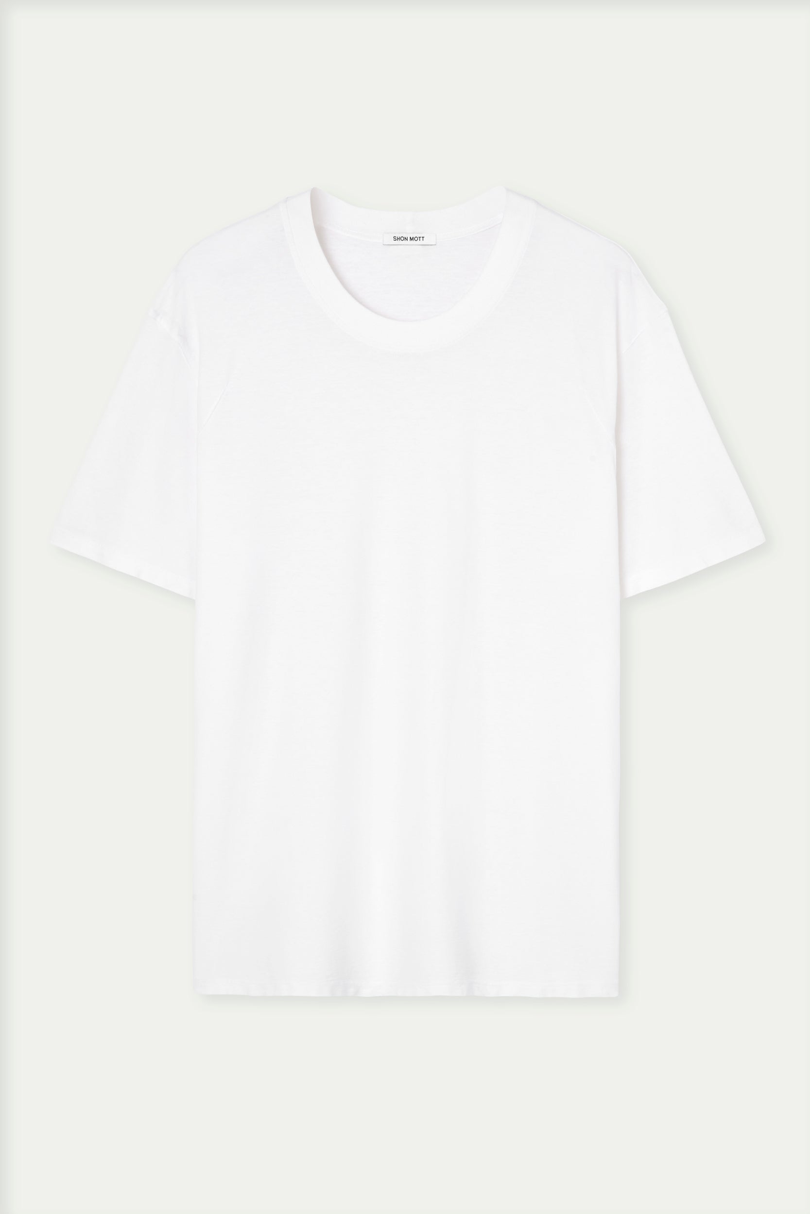 Extra-fine cotton T-shirt with ranglan sleeve