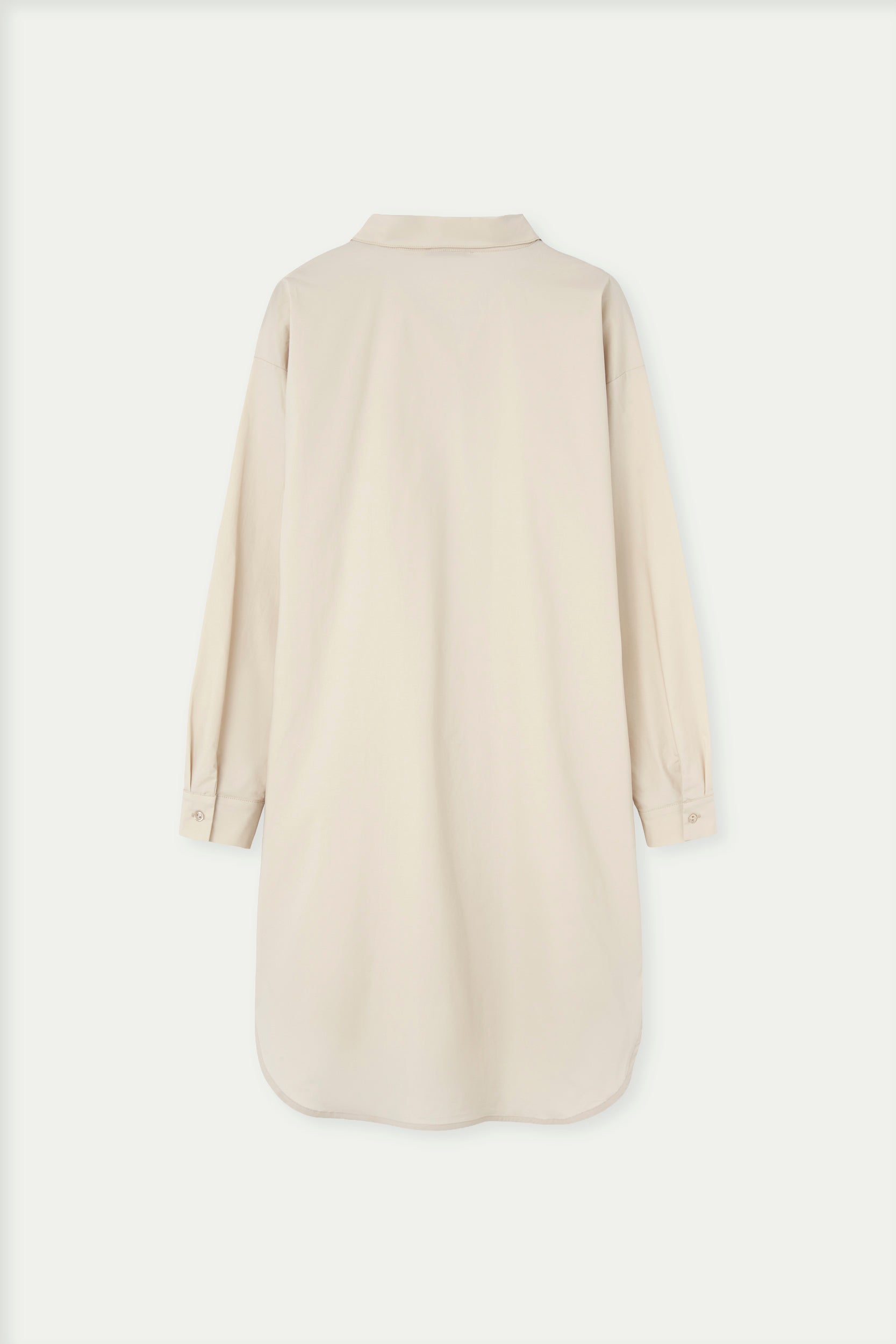 Cotton shirt dress