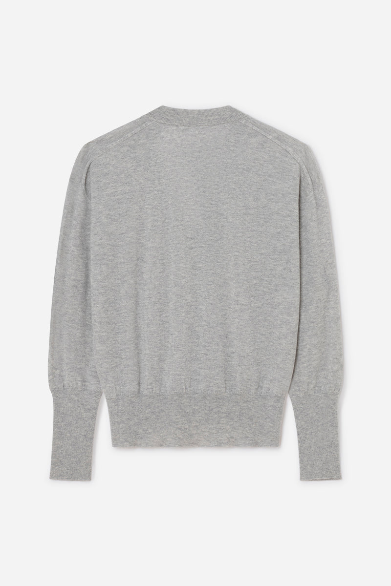 Jersey de cashmere con escote V