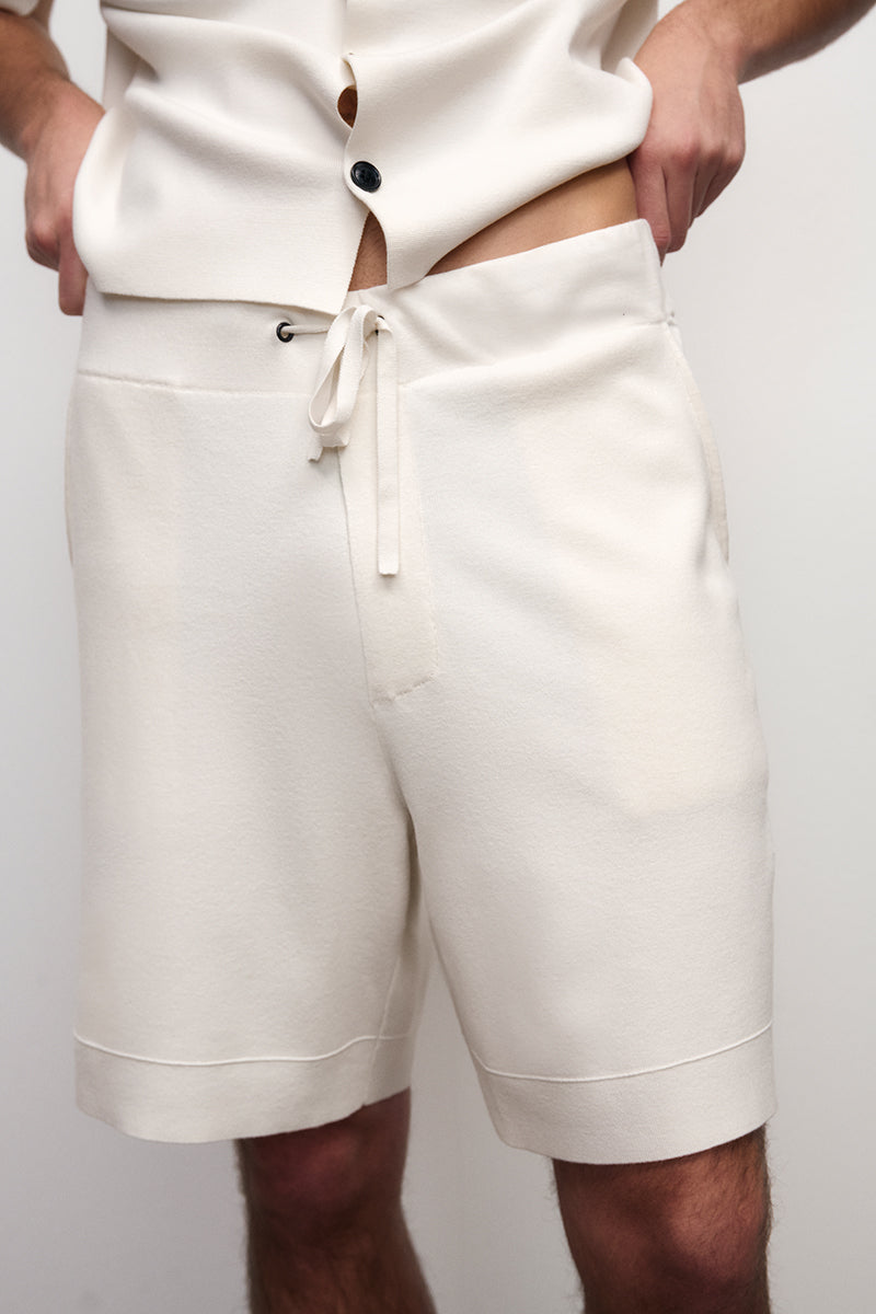 Double-Face Knit Shorts