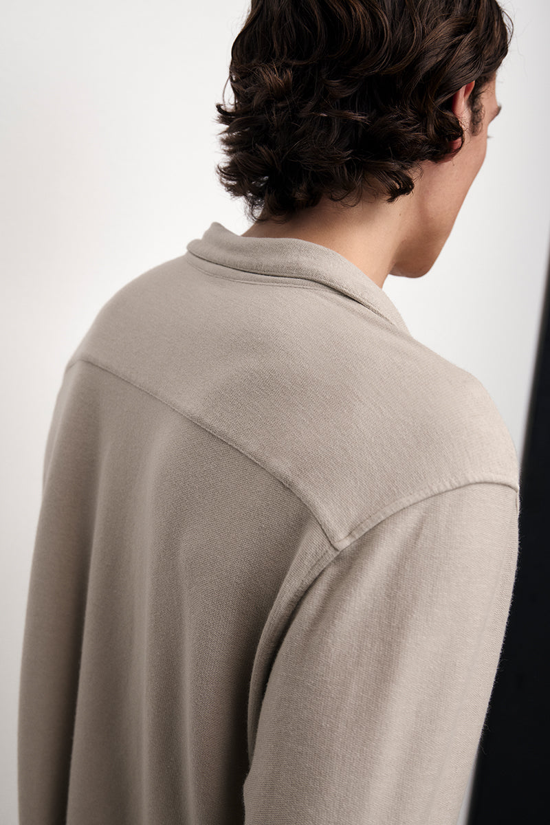 Reverse-Fleece Shirt