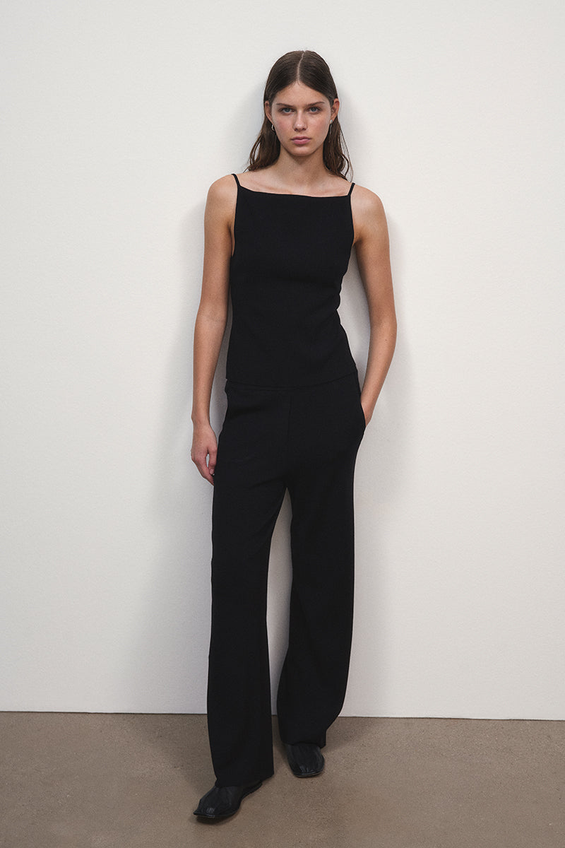 Double-Face Knit Tank Top