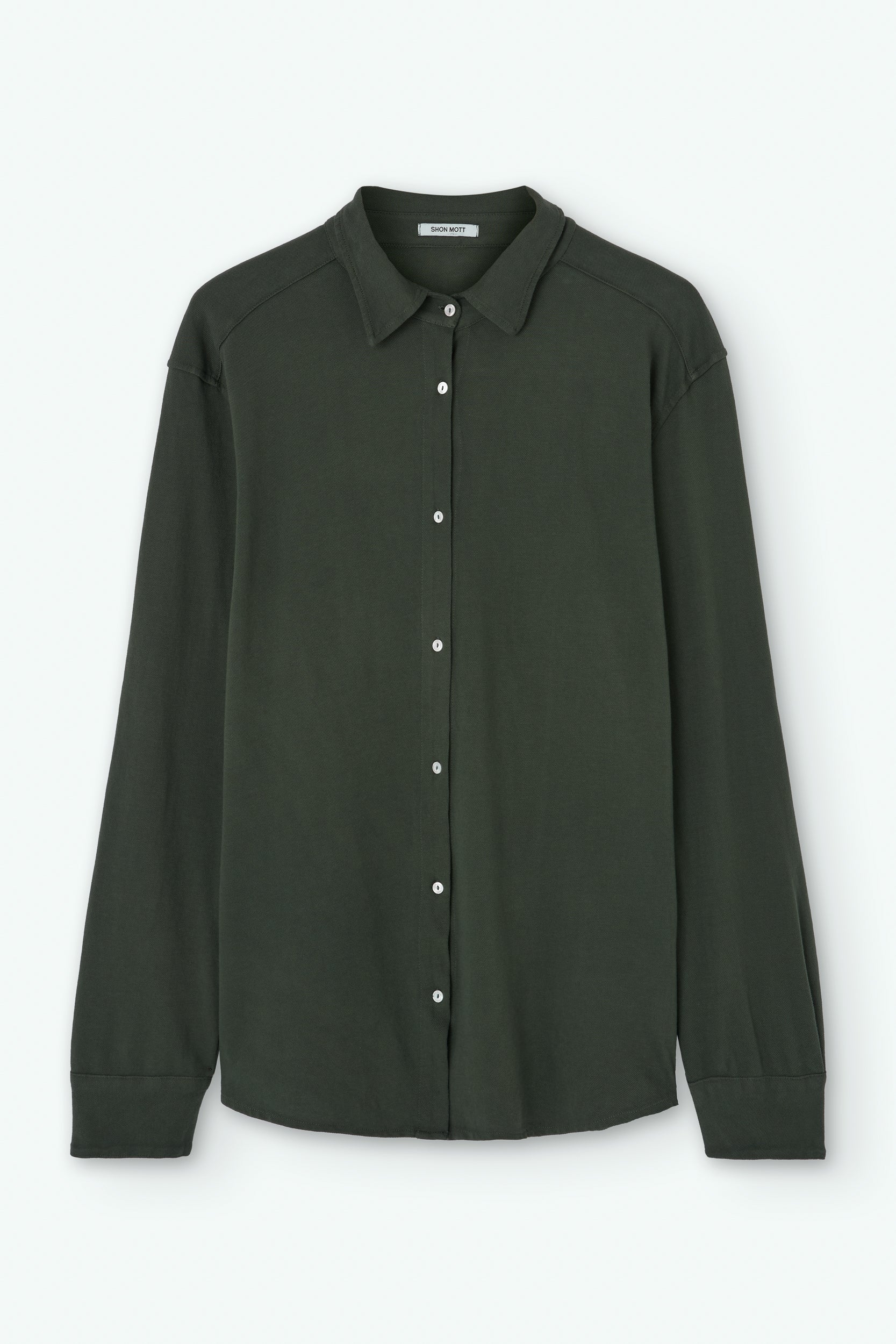 Cotton pique shirt