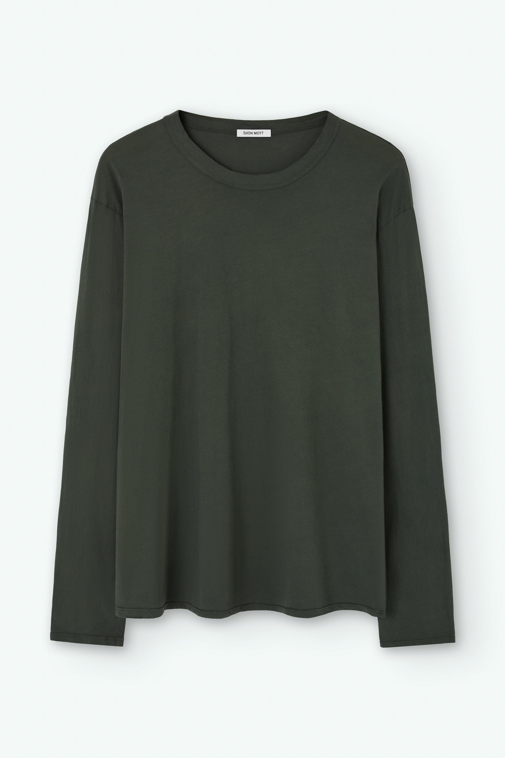 Cotton T-shirt with long sleeves