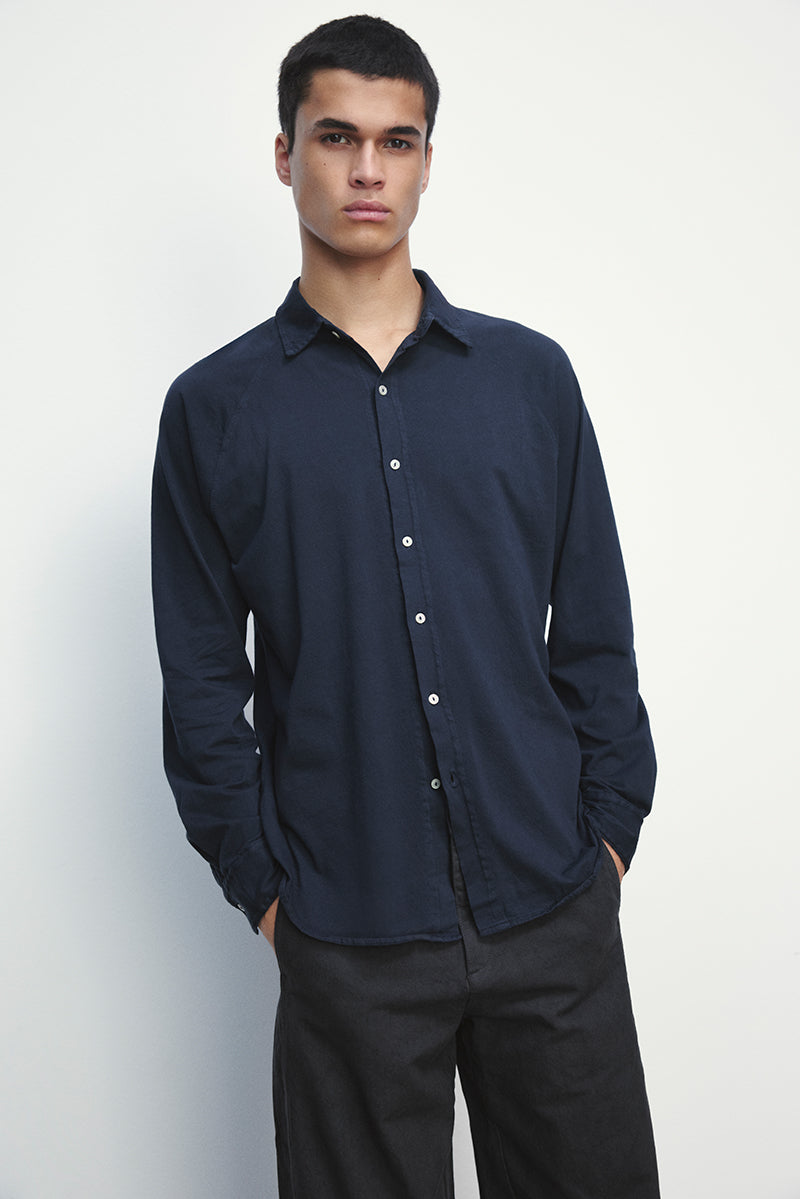 Cotton pique shirt