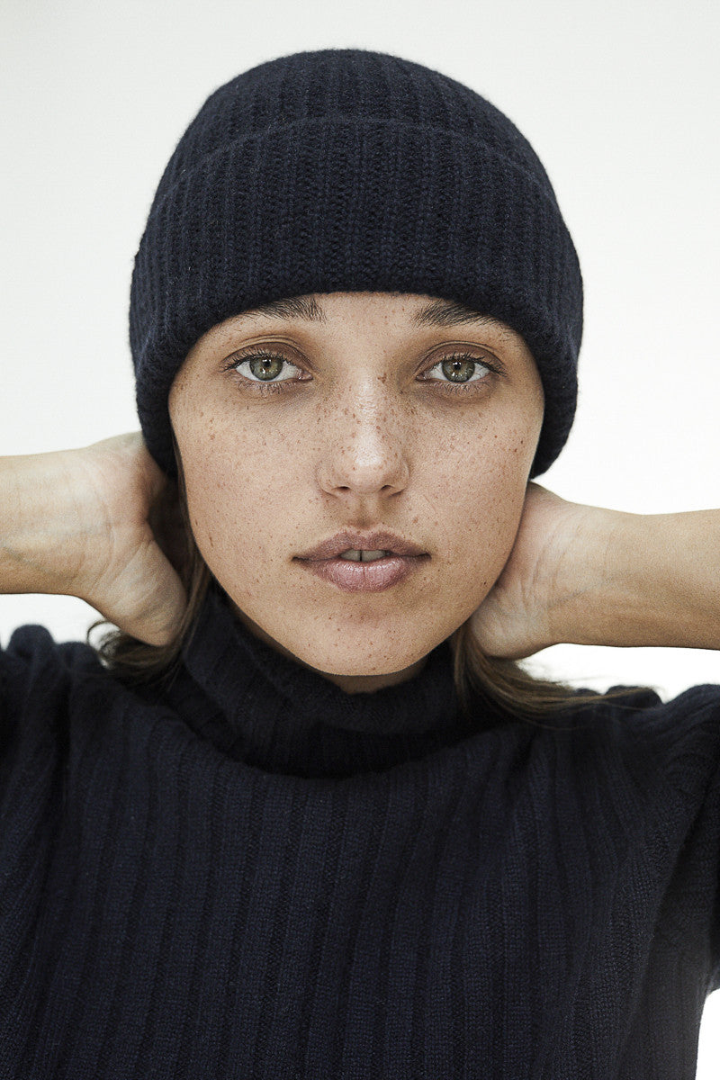 Gorro de cashmere - Beige VX - 100% Cashmere