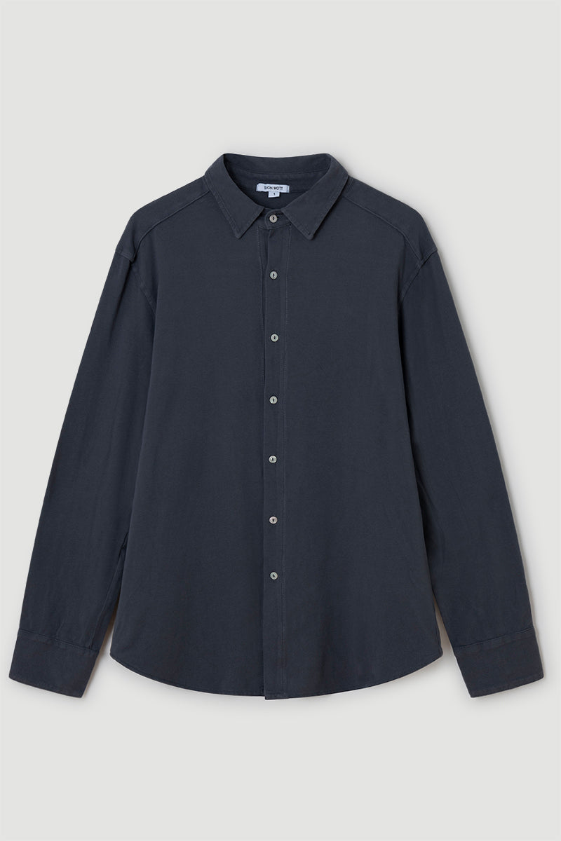 Cotton pique shirt