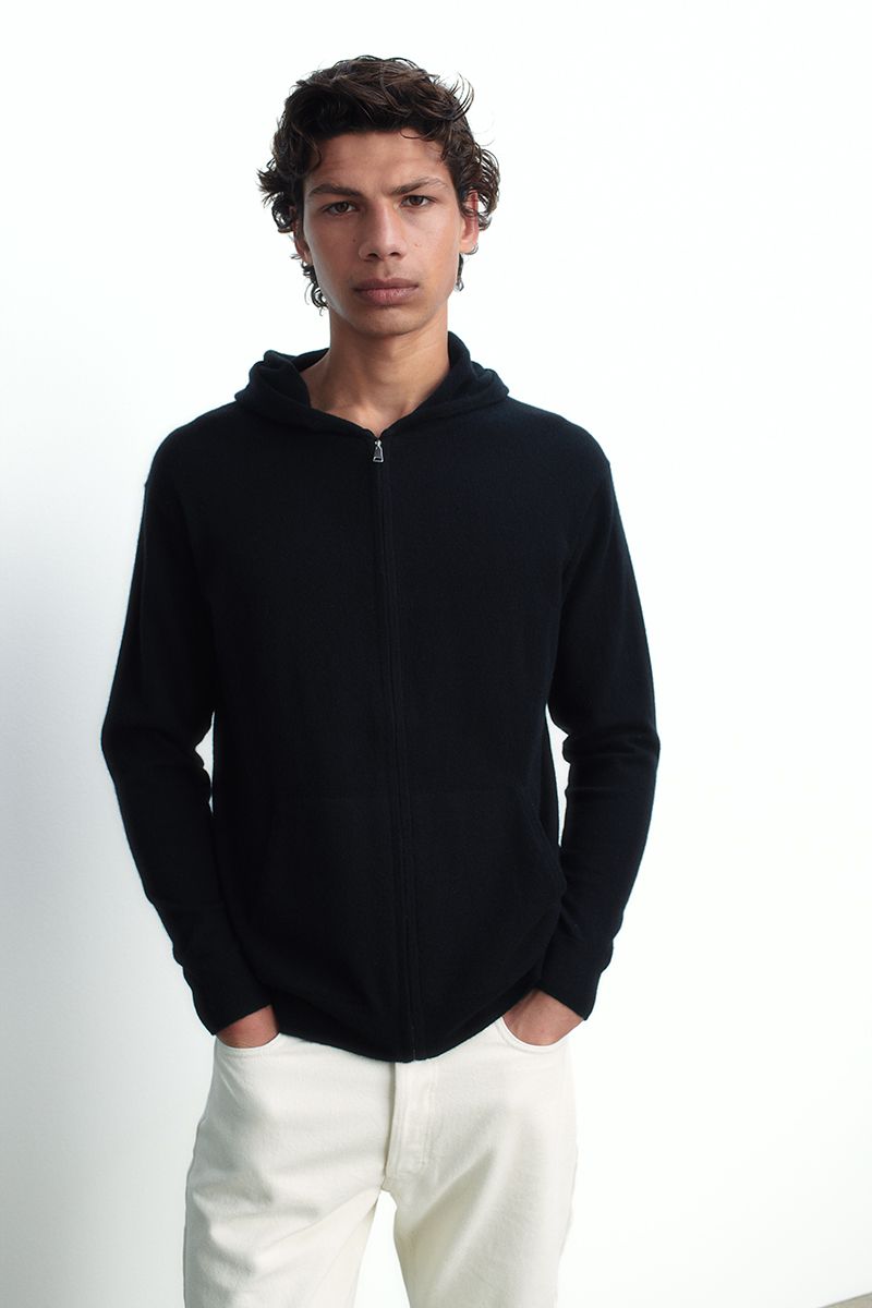 Cashmere hoodie